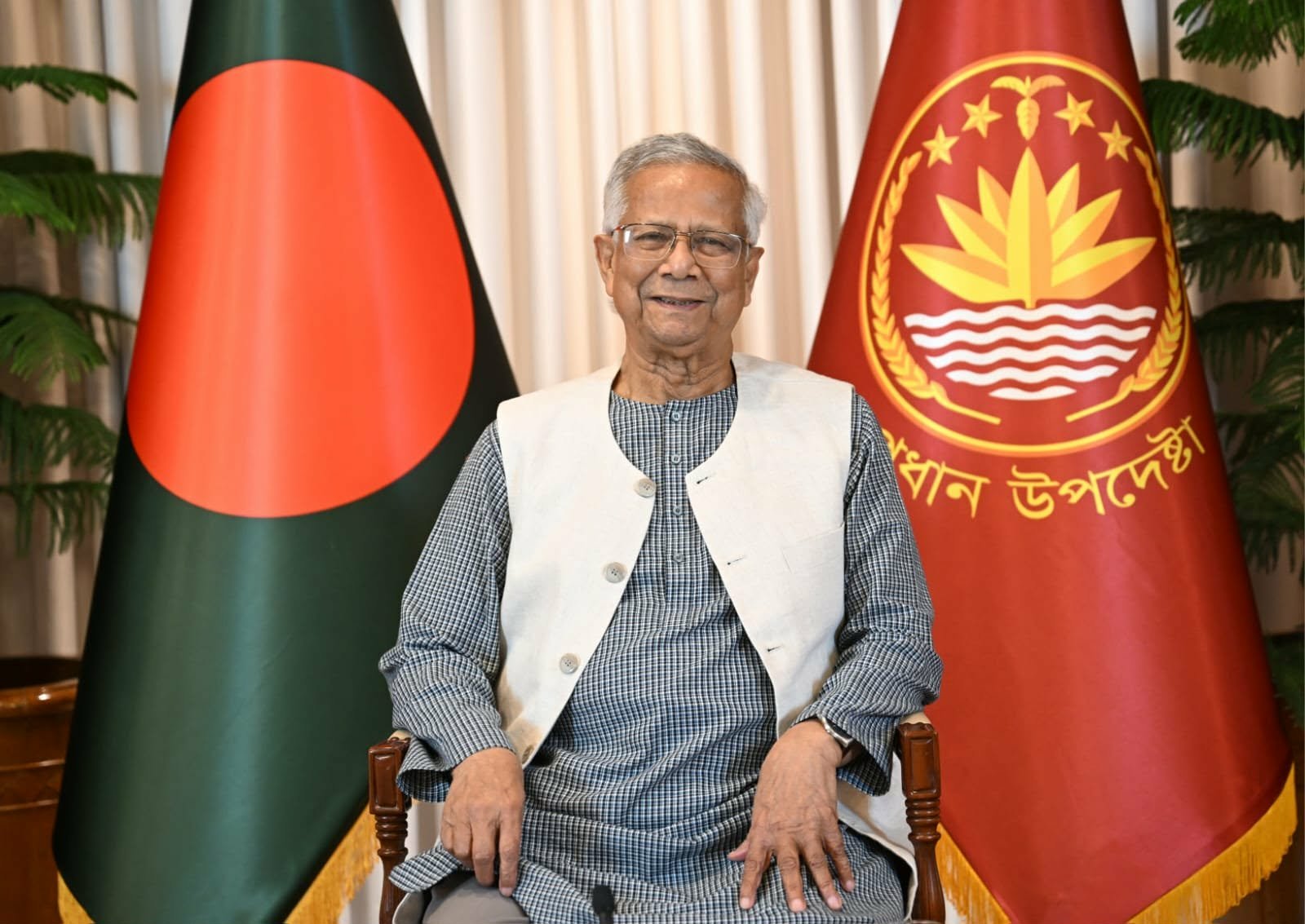 এখন আমার যাওয়ার পালা  -----প্রধান উপদেষ্টা