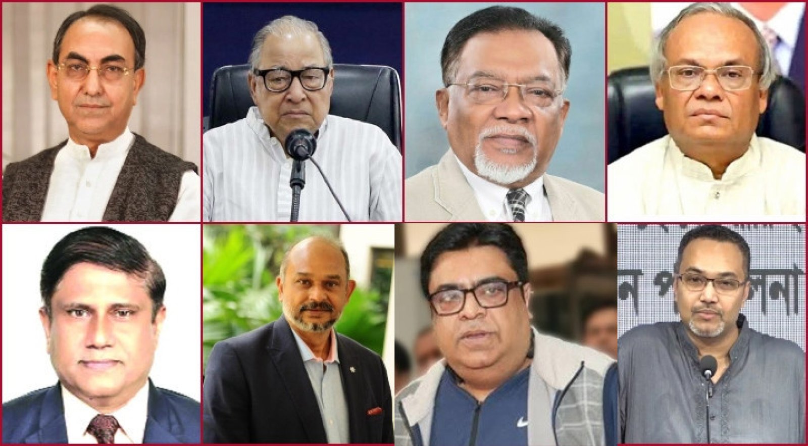 প্রধানমন্ত্রীর ৮ উপদেষ্টার দপ্তর বণ্টন কে কোন দায়িত্ব পেলেন?