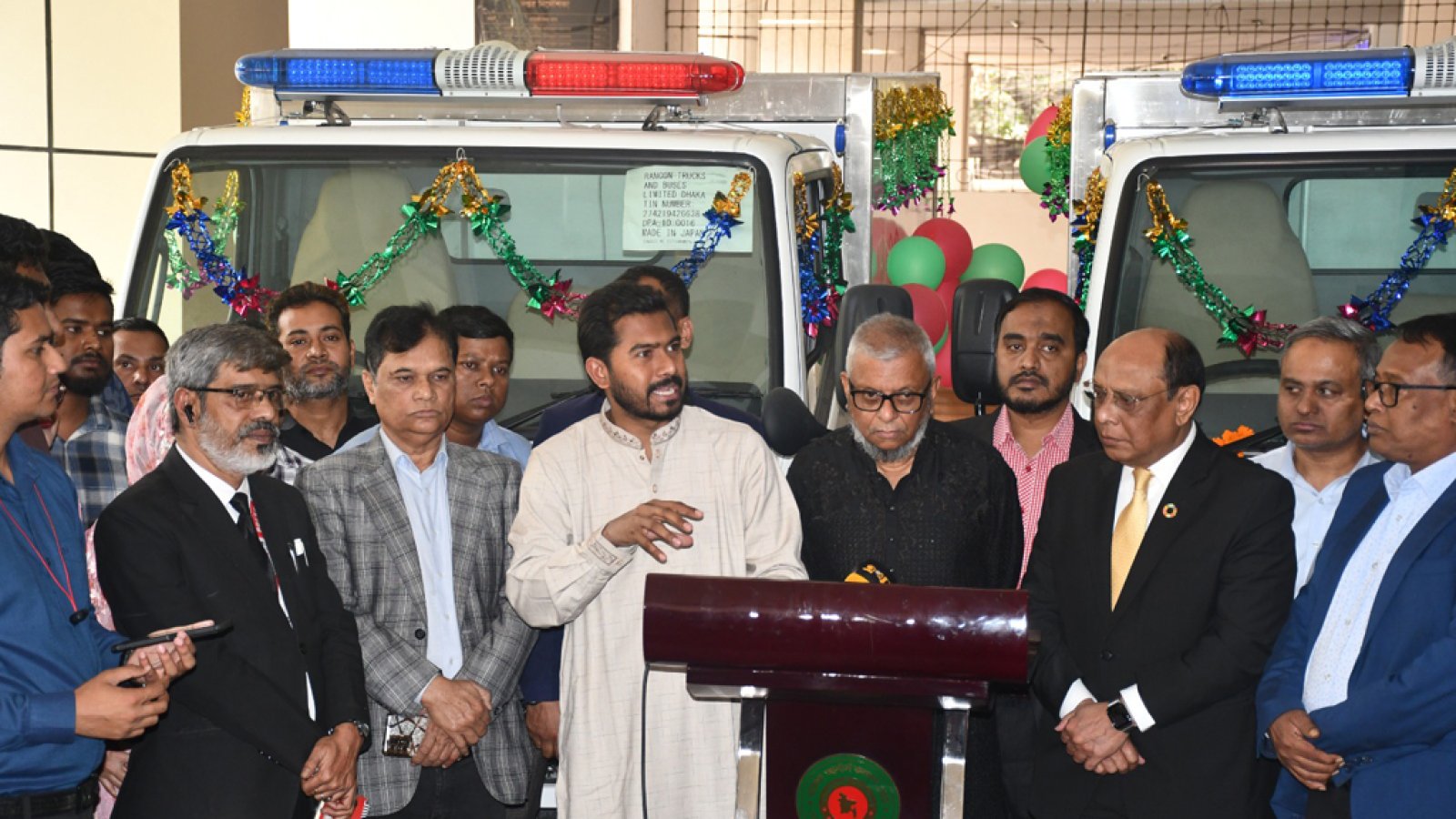 প্রবাসীদের লাশ বহনে আরো ২ ফ্রিজিং অ্যাম্বুলেন্স