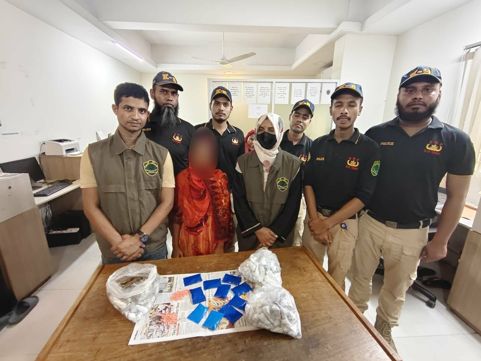 সিটিটিসি’র জালে চিহ্নিত মাদক কারবারি: বিপুল পরিমাণ ইয়াবা ও গাঁজা উদ্ধার