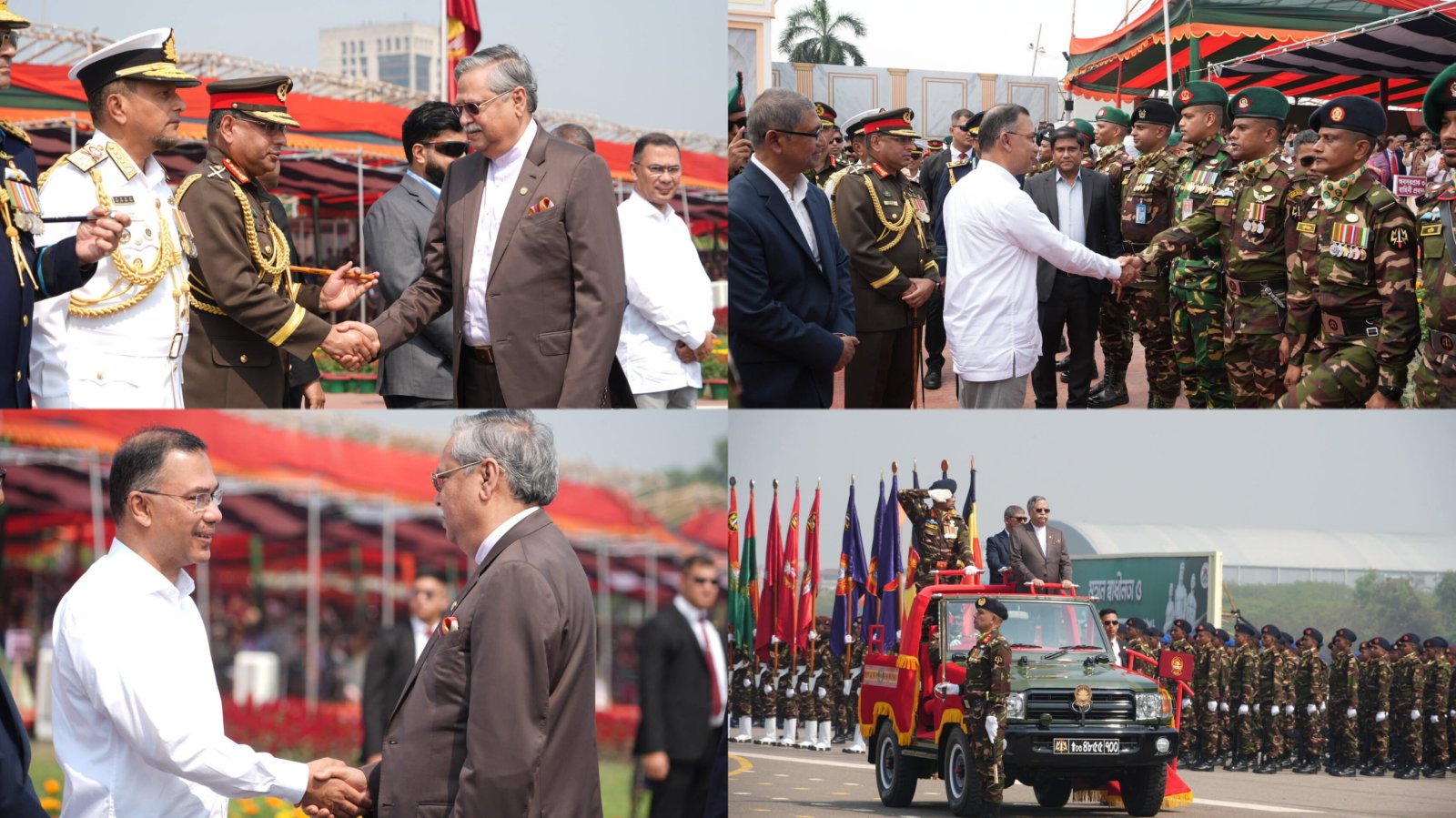 দীর্ঘ ১৮ বছর পর জাতীয় প্যারেড স্কয়ারে জাঁকজমকপূর্ণ স্বাধীনতা দিবস প্যারেড অনুষ্ঠিত