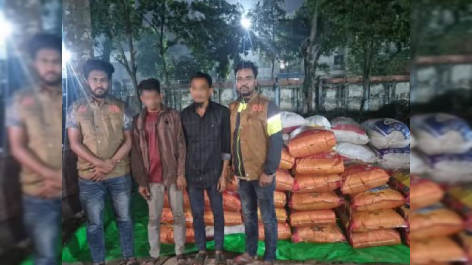 হবিগঞ্জে ডিবি'র জালে দুই চোরাকারবারি, ভারতীয় পণ্য উদ্ধার