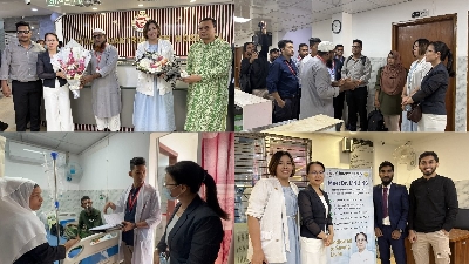 বিদেশি অনকোলজি বিশেষজ্ঞদের প্রশংসায় সিলেট গ্যাস্ট্রোলিভার হাসপাতাল