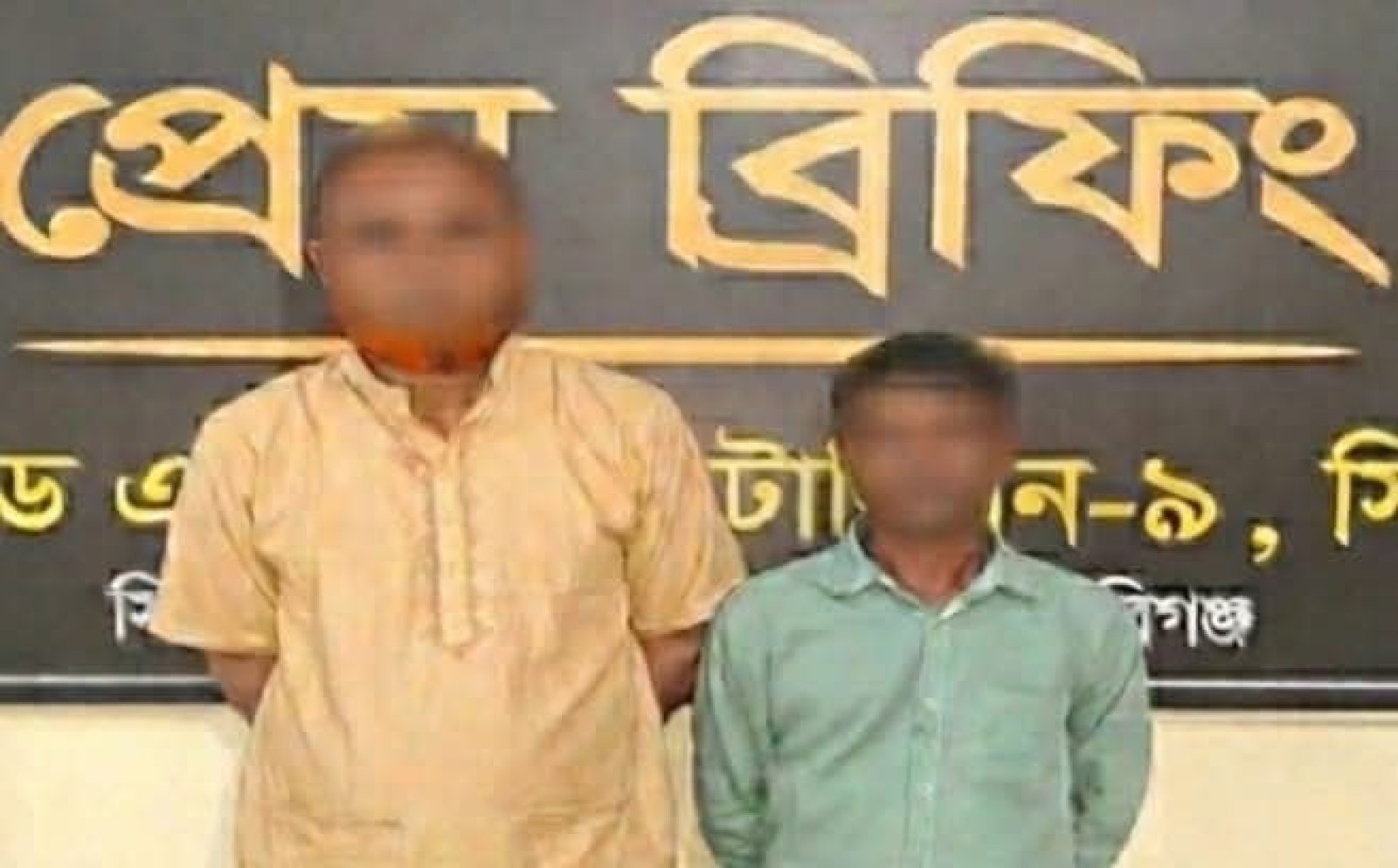 শায়েস্তাগঞ্জে প্রাইভেটকারে ৭০ কেজি গাঁজাসহ দুইজন ধরা পড়ল