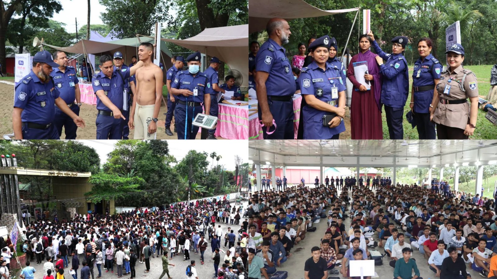 সিলেটে টিআরসি নিয়োগ কার্যক্রম শুরু: প্রথম দিনে সম্পন্ন শারীরিক যোগ্যতা যাচাই, আগামী ধাপে প্রস্তুত প্রার্থীরা