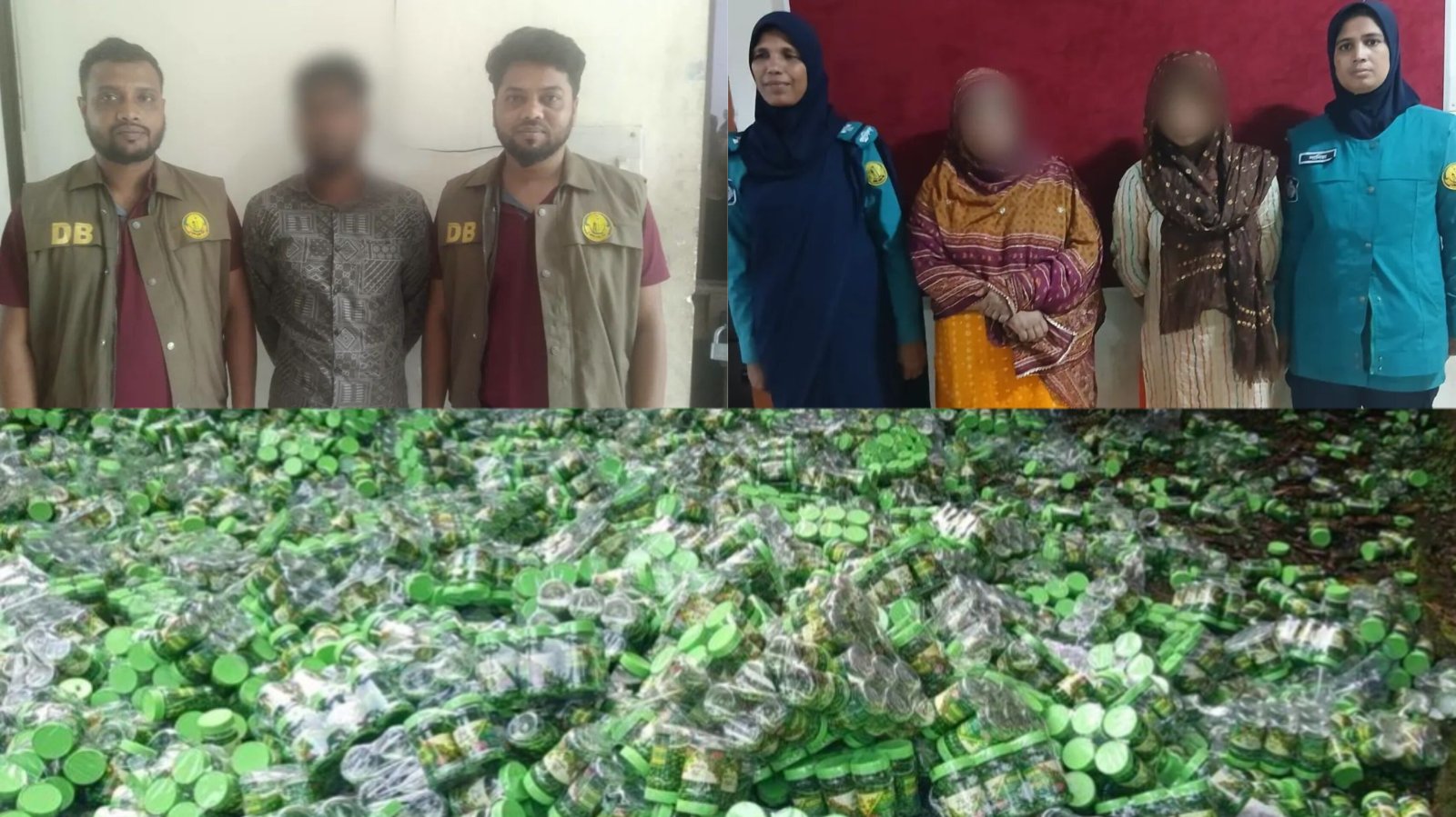 মহানগরে এক দিনে তিন অভিযান, জিরা-ভেজাল পণ্যসহ গ্রেফতার ৩