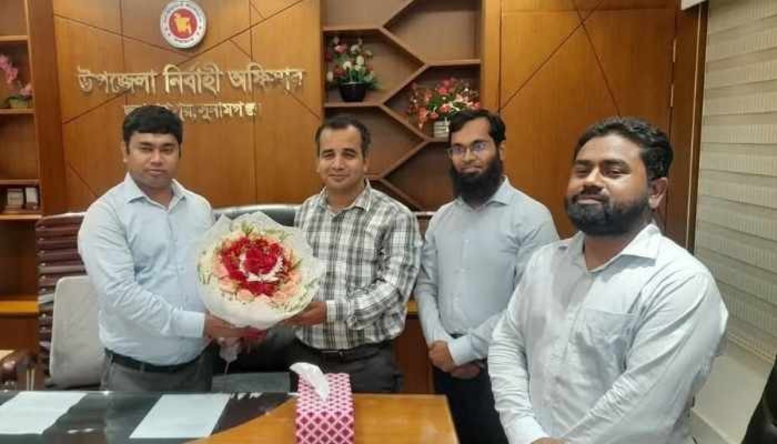 জগন্নাথপুরে নতুন ইউএনও মো. ইসলাম উদ্দিনের যোগদান