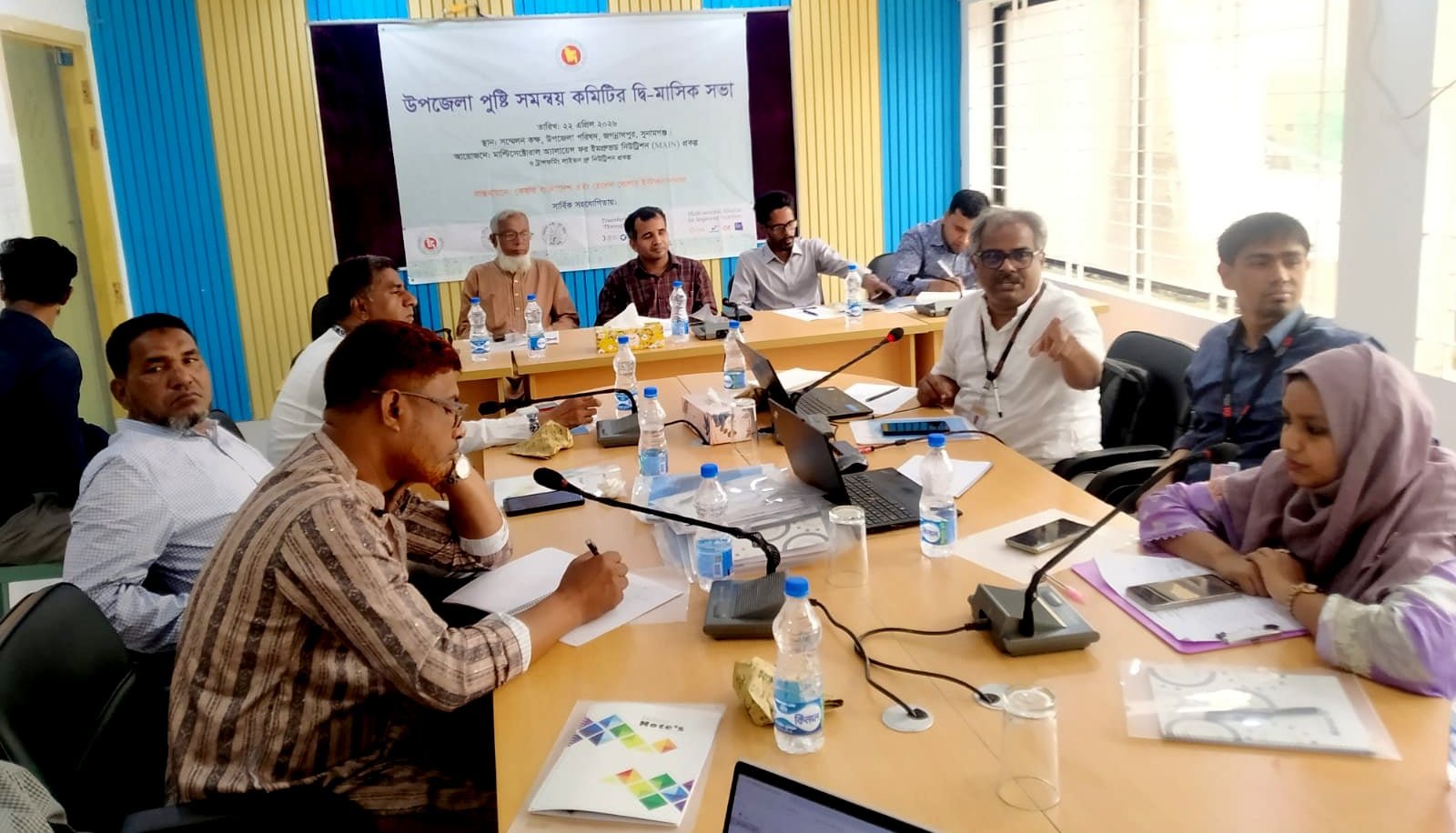 জগন্নাথপুরে পুষ্টি সমন্বয় কমিটির দ্বি-বার্ষিক সভা অনুষ্ঠিত