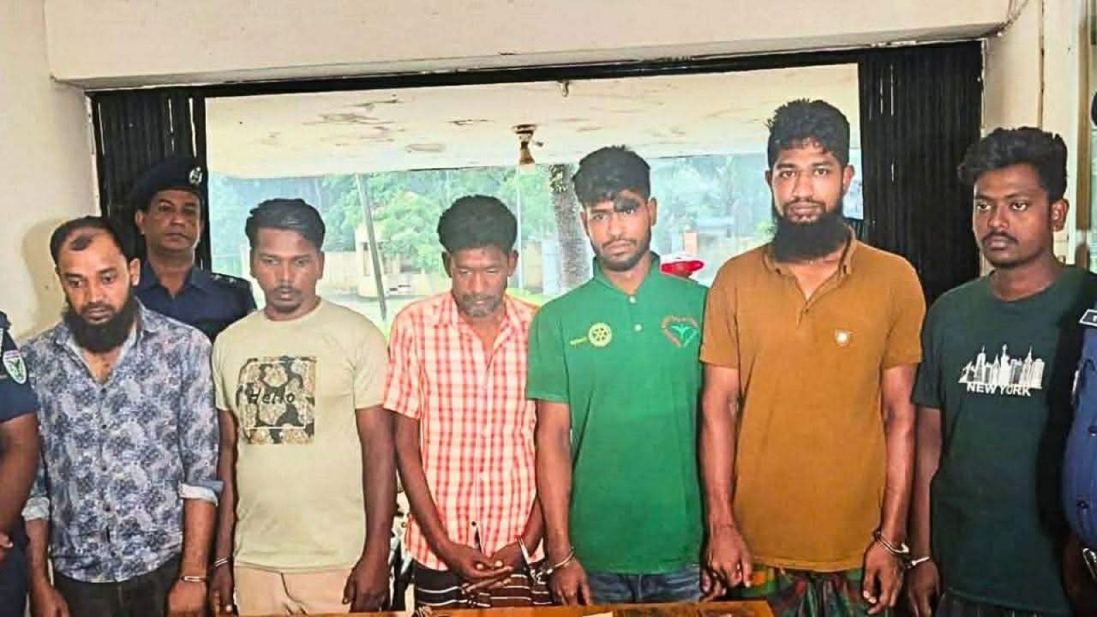 চুনারুঘাটে ট্রান্সফরমার চোর চক্রের ৬ সদস্য গ্রেপ্তার, বিপুল তামার তার উদ্ধার