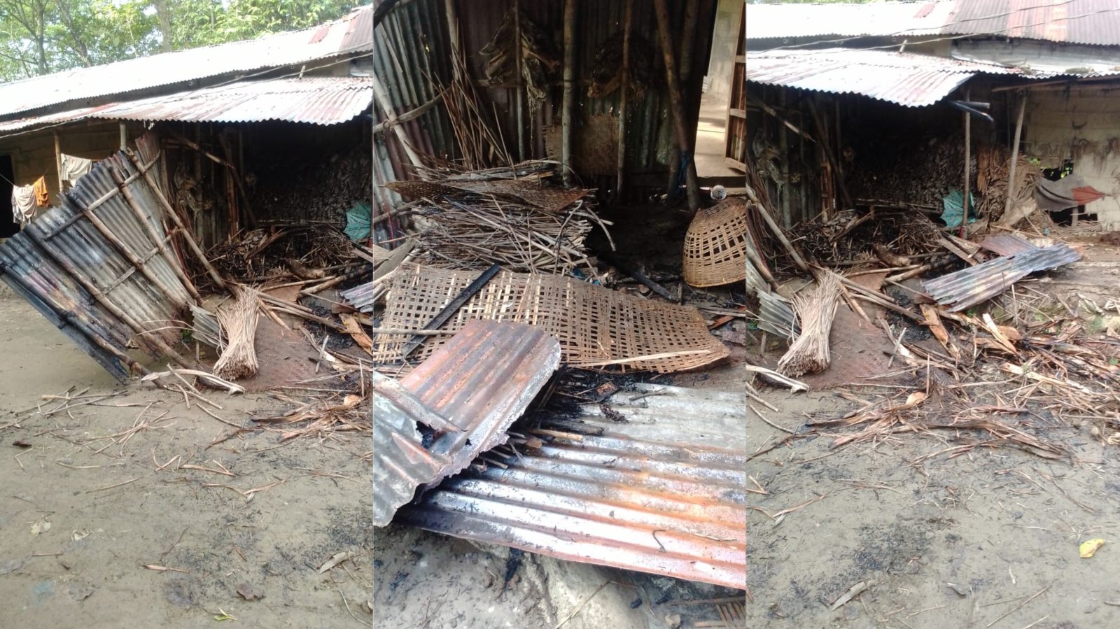 বিশ্বনাথে ঘর পোড়ানোর মামলায় তদন্তে ধীরগতি, বাদীর অভিযোগ পুলিশি হয়রানি ও হুমকি
