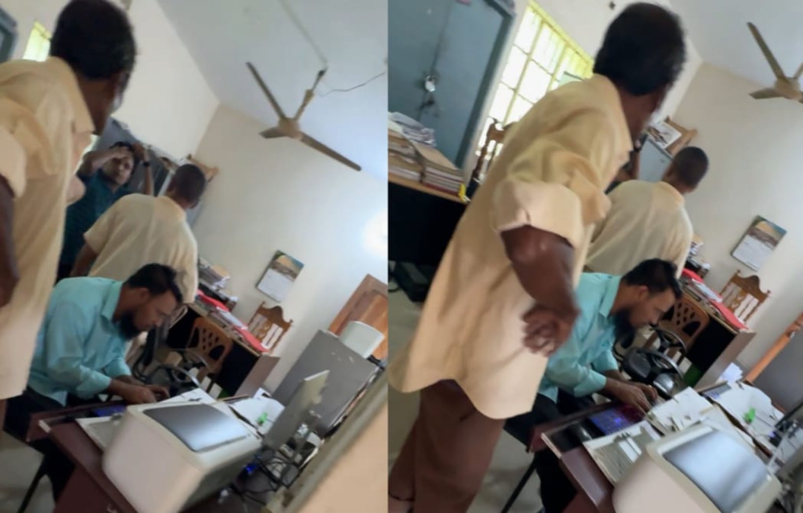 ছাতক ভূমি অফিসে গাড়িচালকের কম্পিউটার ব্যবহার ঘিরে শৃঙ্খলা ও তথ্য নিরাপত্তা নিয়ে প্রশ্ন