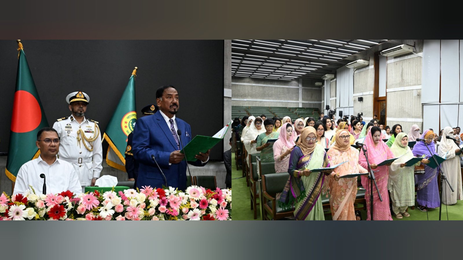 সংরক্ষিত মহিলা আসনের নবনির্বাচিত ৪৯ সংসদ-সদস্যের শপথ সম্পন্ন করালেন স্পীকার