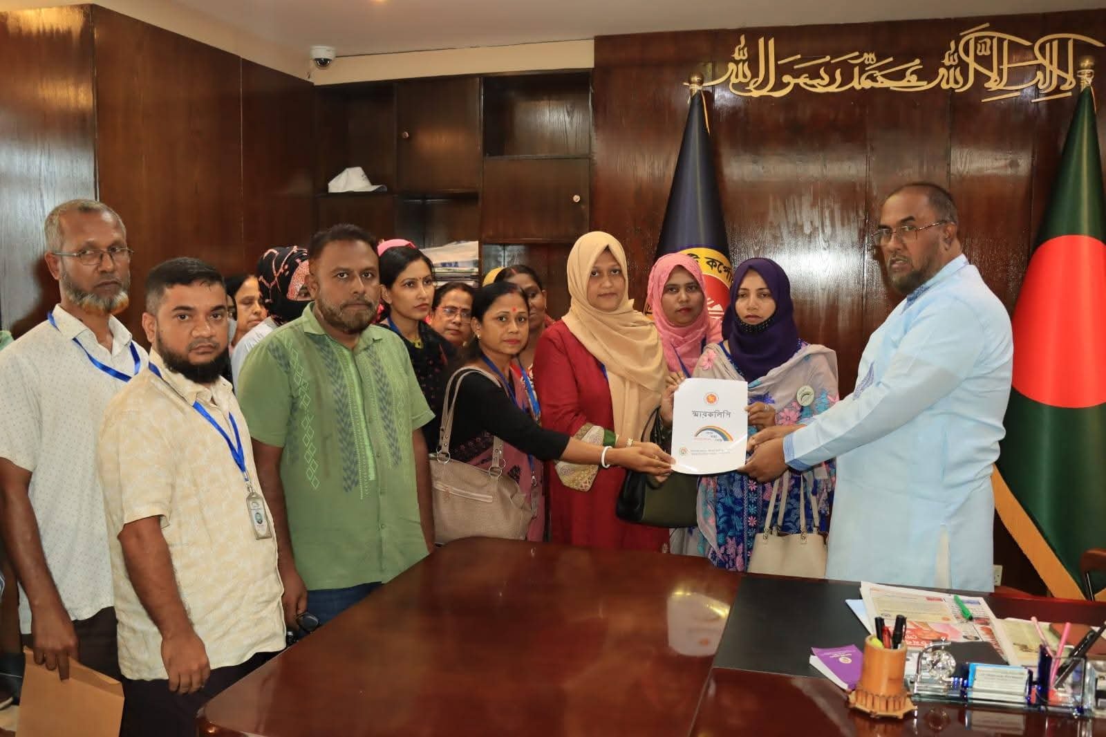 চাকরি নিয়ে অনিশ্চয়তা: আরবান হেলথ কেয়ার কর্মীদের আশ্বস্ত করলেন সিসিক প্রশাসক