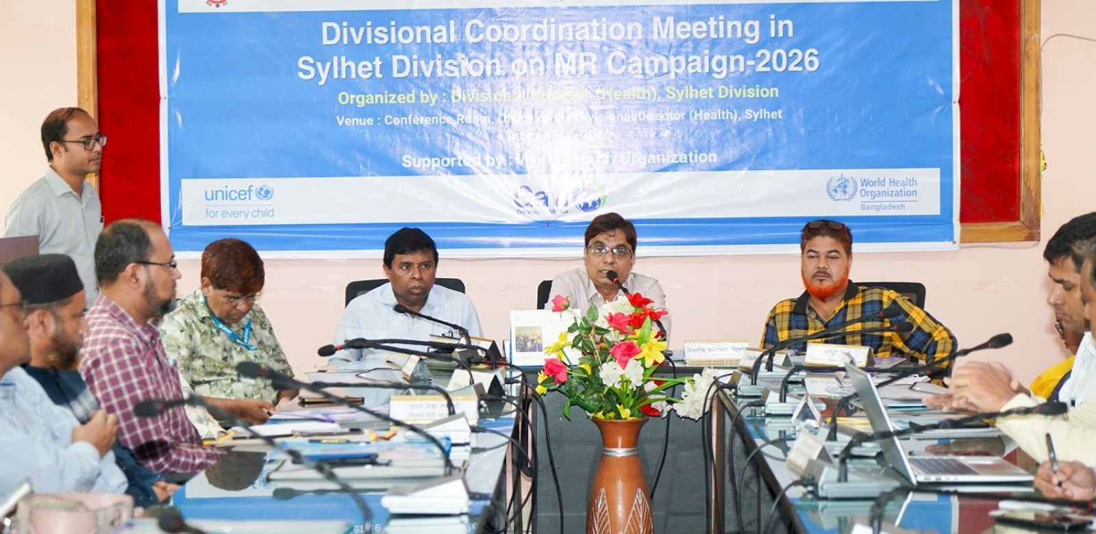 সিলেটে ১২ লাখের বেশি মানুষকে হাম-রুবেলা টিকা প্রদান