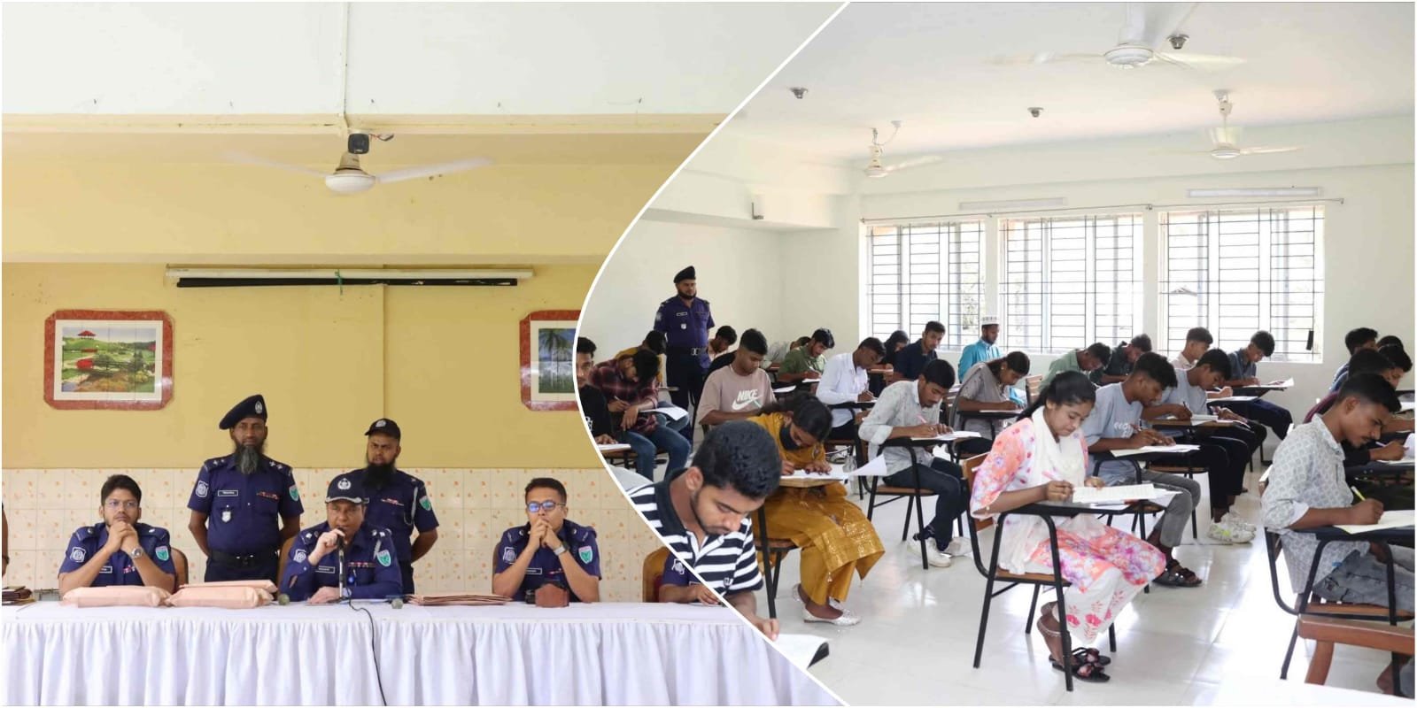 মৌলভীবাজারে ট্রেইনি রিক্রুট কনস্টেবল নিয়োগের লিখিত পরীক্ষা সম্পন্ন, অংশ নেন ২৫৩ প্রার্থী