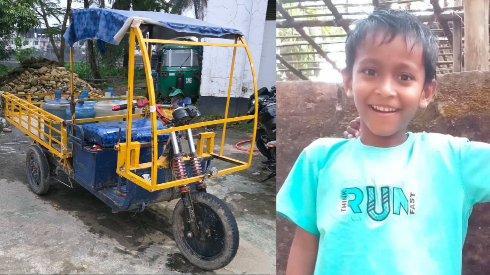 কানাইঘাটে পানিবাহী ভ্যানের ধাক্কায় স্কুলছাত্র নিহত