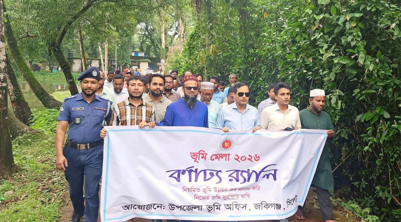 জকিগঞ্জে ভূমি সেবা মেলা: স্বচ্ছ ও সহজ সেবার বার্তা ছড়িয়ে দেওয়ার উদ্যোগ