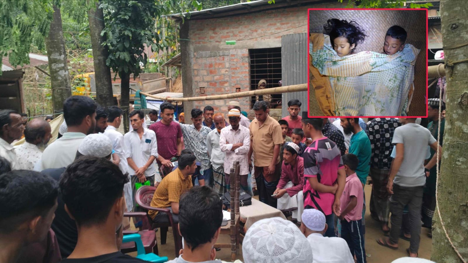 সিলেটে চাচার সঙ্গে হাওরে গিয়ে আর ফেরা হলো না: পানিতে ডুবে দুই ভাইবোনের মৃত্যু