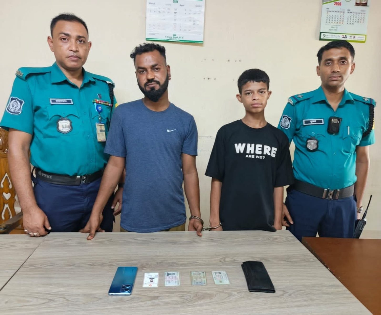 সিলেটে গভীর রাতে অভিযান চালিয়ে পারভেজ ও শুক্কুরকে যেভাবে ধরল পুলিশ