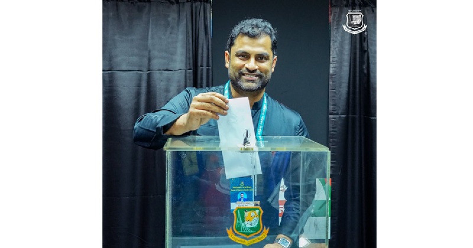 ক্রিকেটার থেকে প্রশাসক, বিনা প্রতিদ্বন্দ্বিতায় বিসিবি সভাপতি তামিম