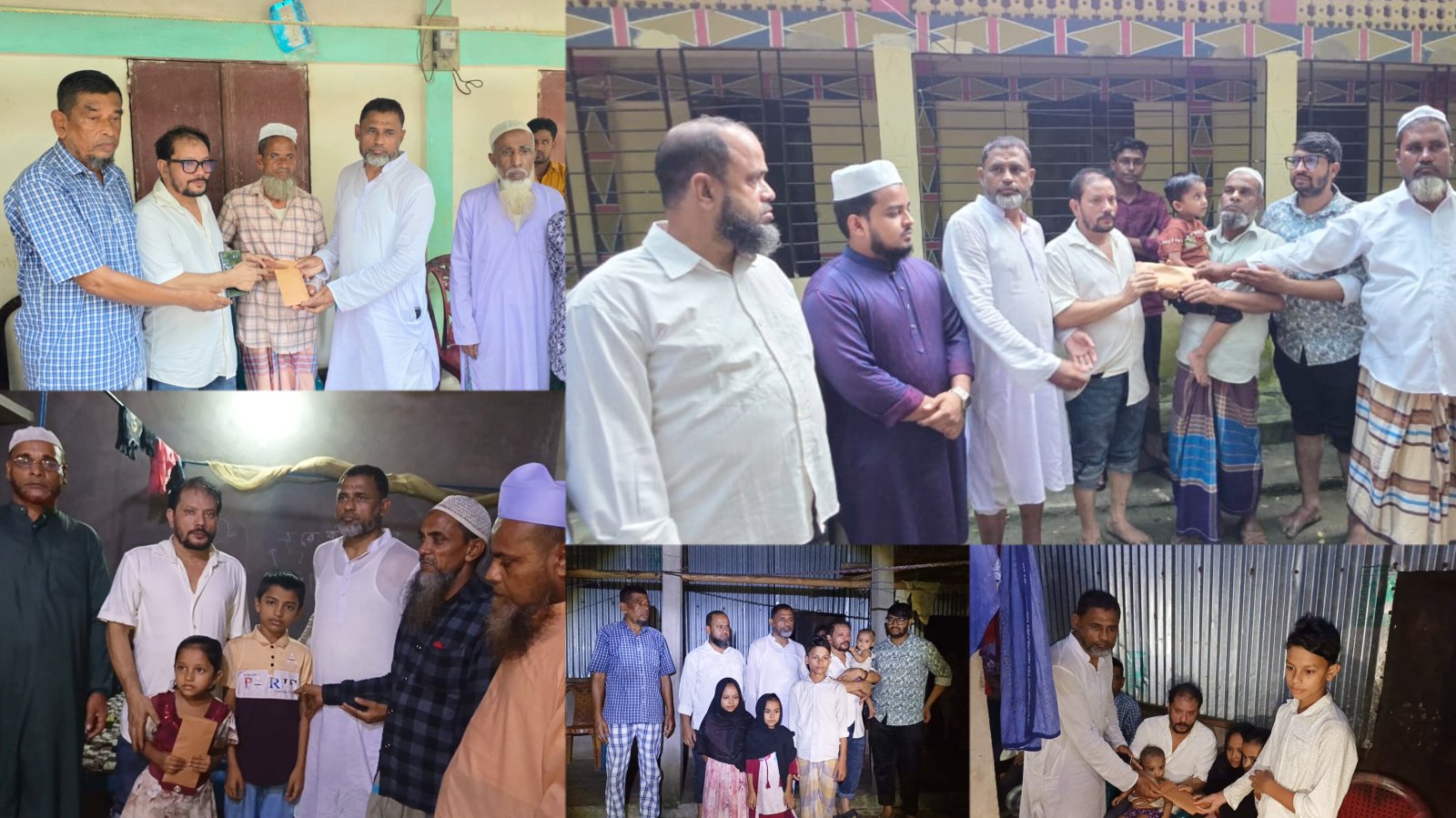 কাতার দুর্ঘটনায় নিহতদের পরিবারে সহায়তা পৌঁছে দিল ফাহিম আল চৌধুরী ট্রাস্ট