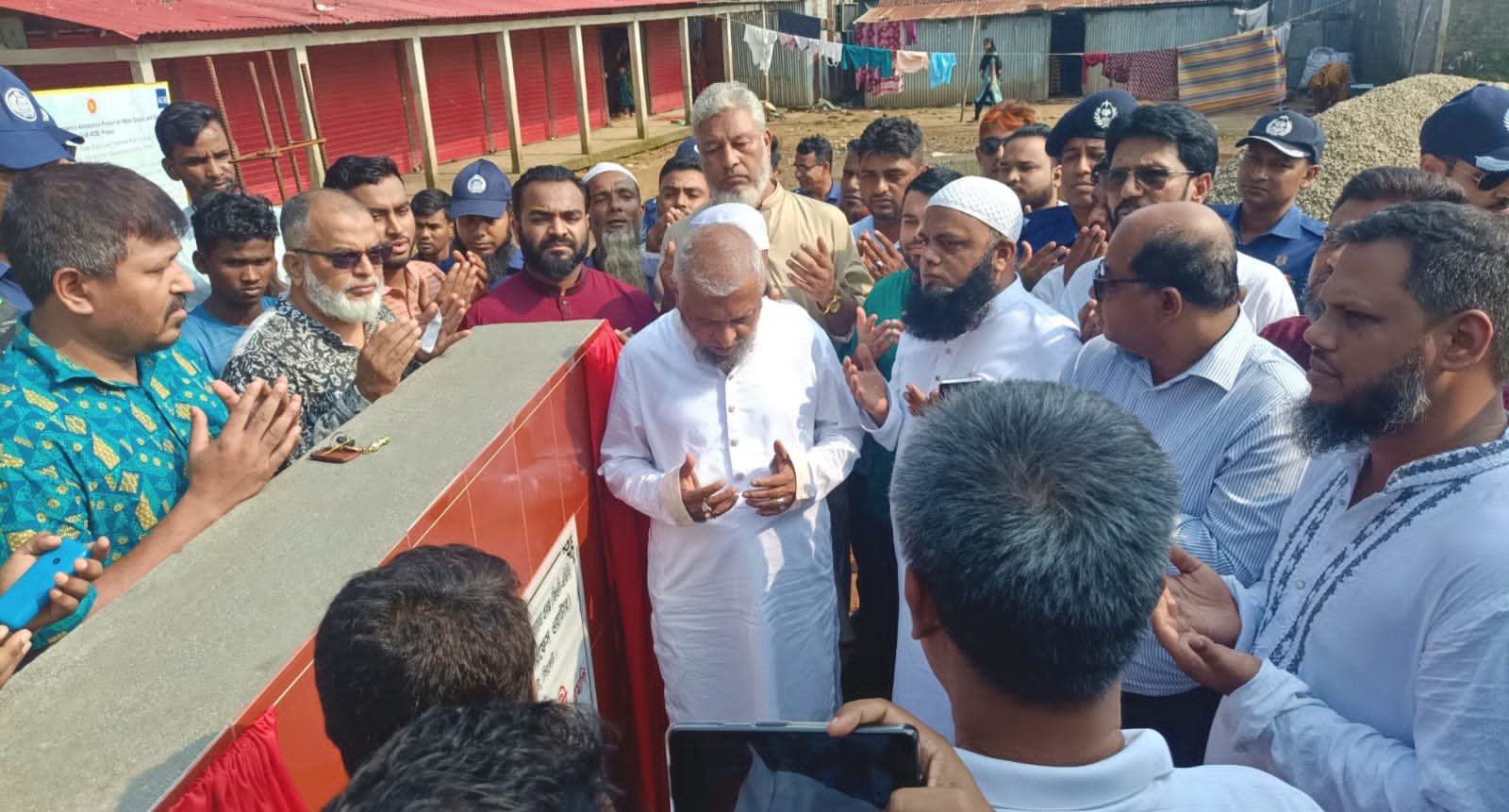জাফলংয়ে ১ কোটি ২৫ লাখ টাকার মিনি ওয়াটার ট্রিটমেন্ট প্লান্টের ভিত্তিপ্রস্তর স্থাপন