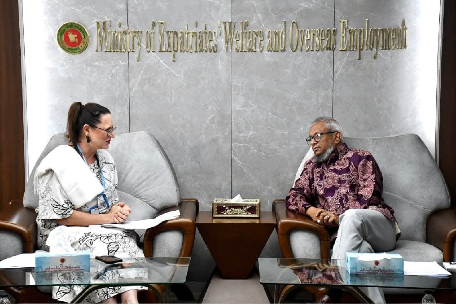 অভিবাসীদের কল্যাণে অংশীদারিত্ব আরও শক্তিশালী করবে বাংলাদেশ ও আইওএম