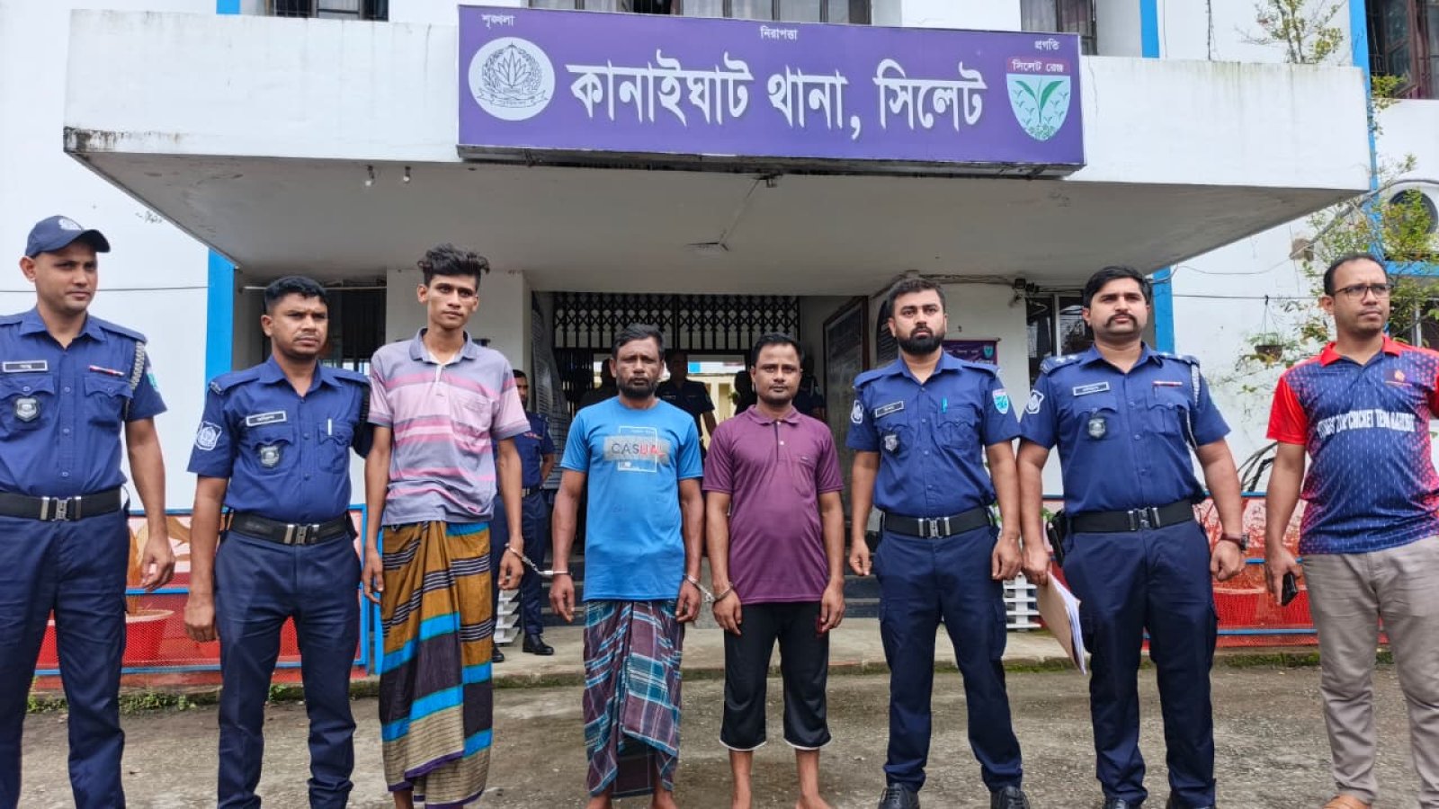কানাইঘাটের আলোচিত জাহাঙ্গীর হত্যা মামলার প্রধান আসামিসহ তিনজন গ্রেপ্তার