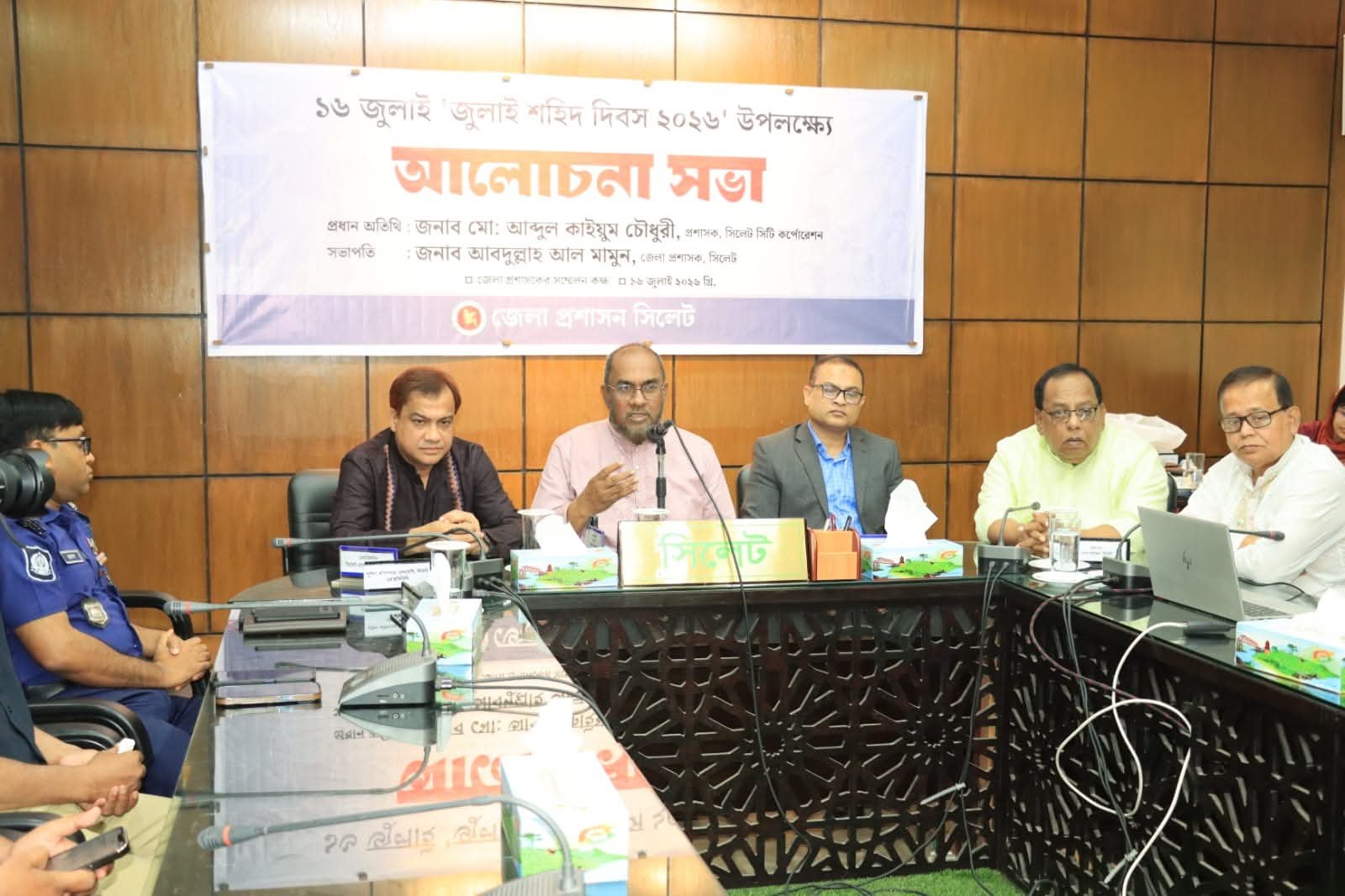 জুলাই যোদ্ধা ও শহীদ পরিবারের পাশে সরকার সবসময় থাকবে’ — সিসিক প্রশাসক আব্দুল কাইয়ুম চৌধুরী