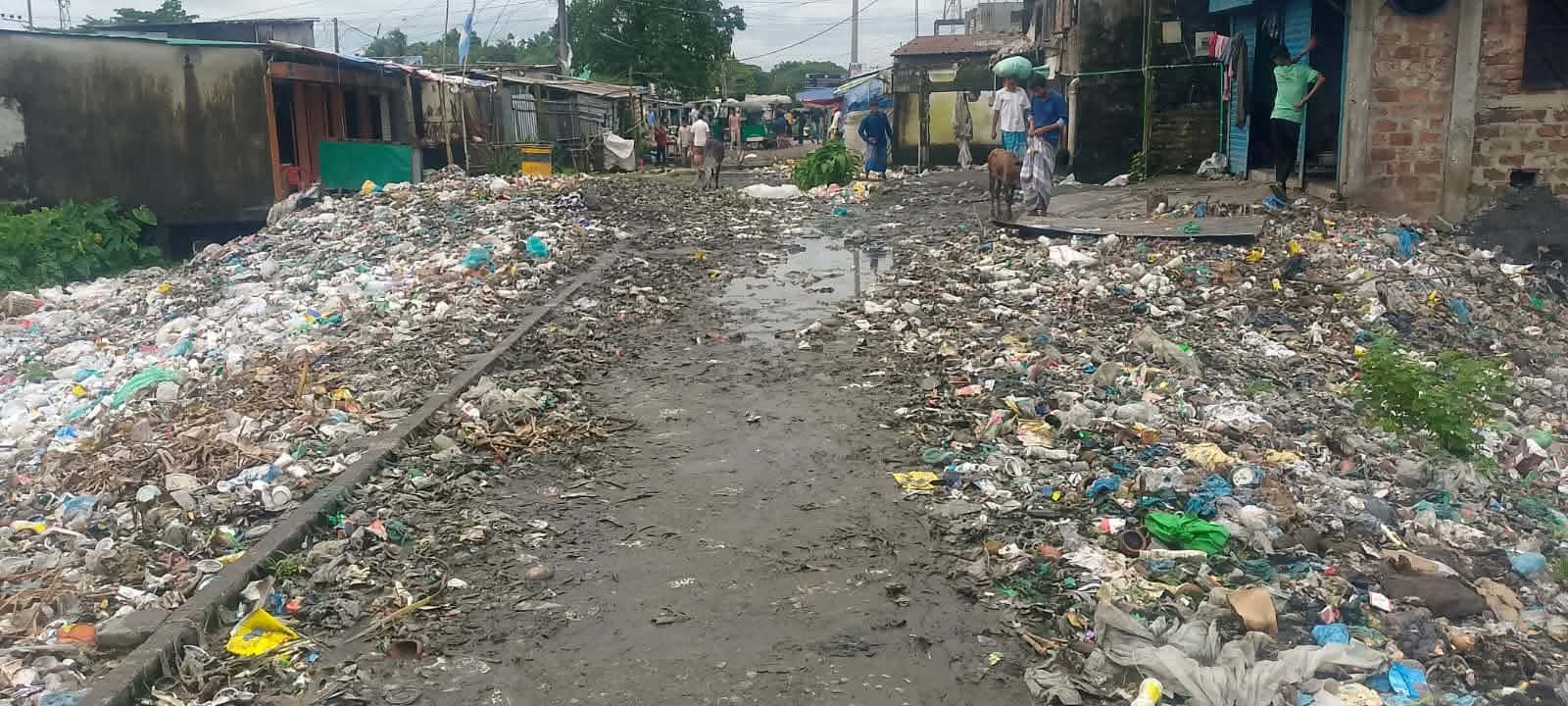 গোবিন্দগঞ্জ রেললাইনে ময়লার ভাগাড়, পরিবেশ ও জনস্বাস্থ্যে মারাত্মক হুমকি; দ্রুত ব্যবস্থা নেওয়ার দাবি