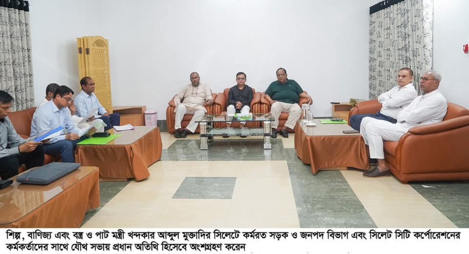 সিলেটের যানজট ও জলাবদ্ধতা নিরসনে একাধিক মেগা প্রকল্প বাস্তবায়ন হচ্ছে: মন্ত্রী খন্দকার আব্দুল মুক্তাদির