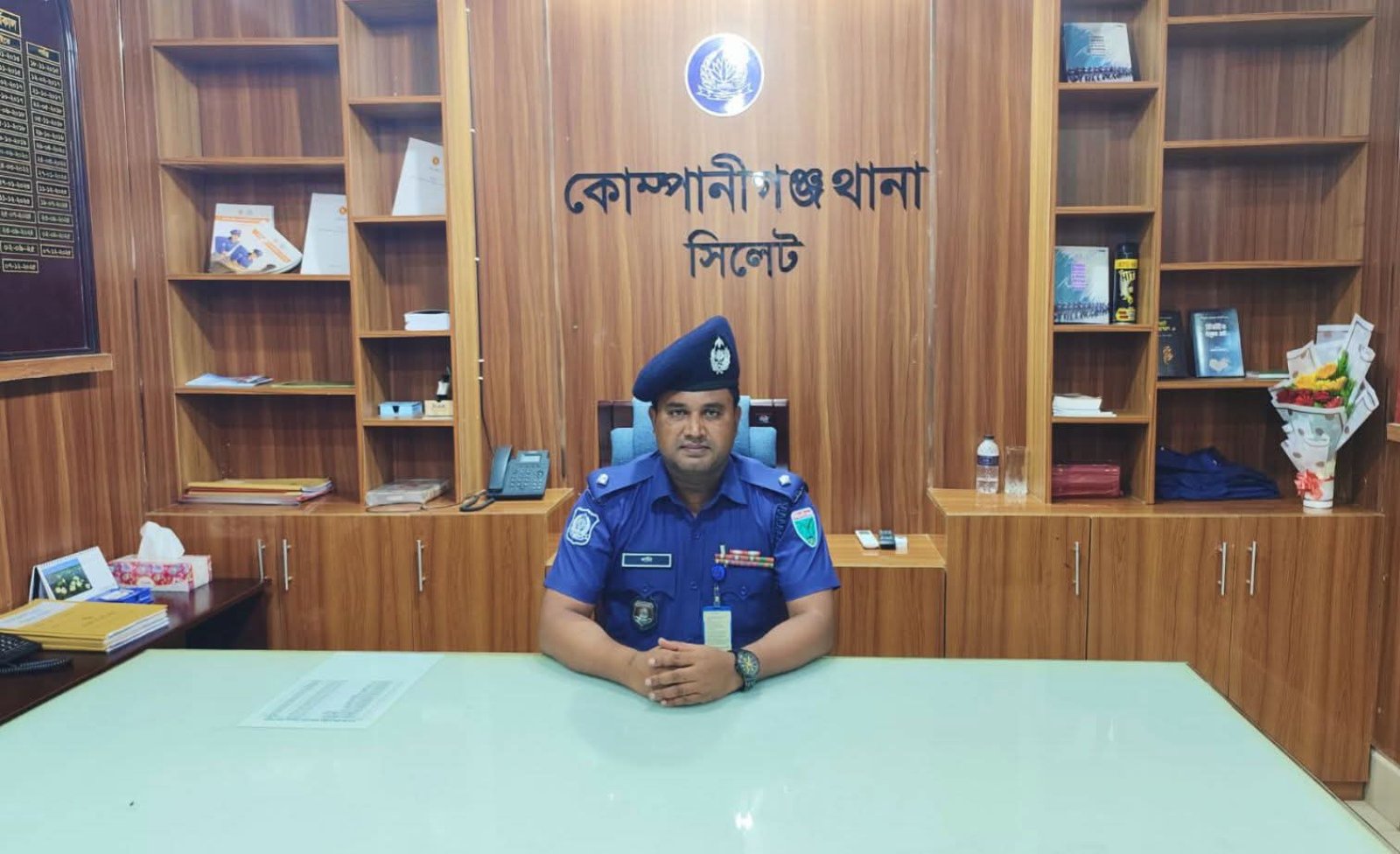 কোম্পানীগঞ্জ থানার নতুন ওসি মোহাম্মদ উসমান গনি
