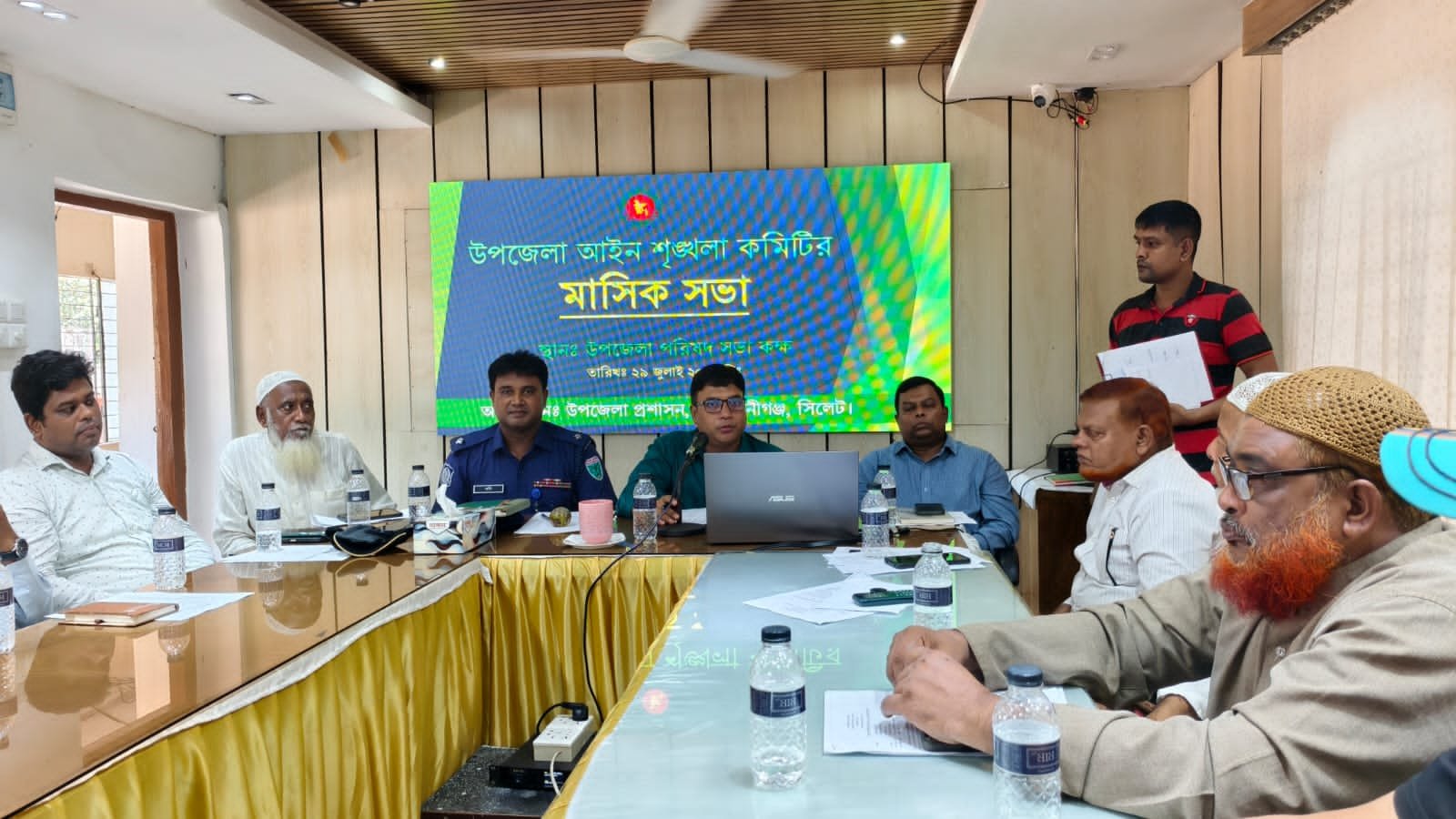 কোম্পানীগঞ্জে আইন-শৃঙ্খলা কমিটির সভা: মাদক, চোরাচালান ও অবৈধ বালু-পাথর উত্তোলন বন্ধে জোরালো আলোচনা