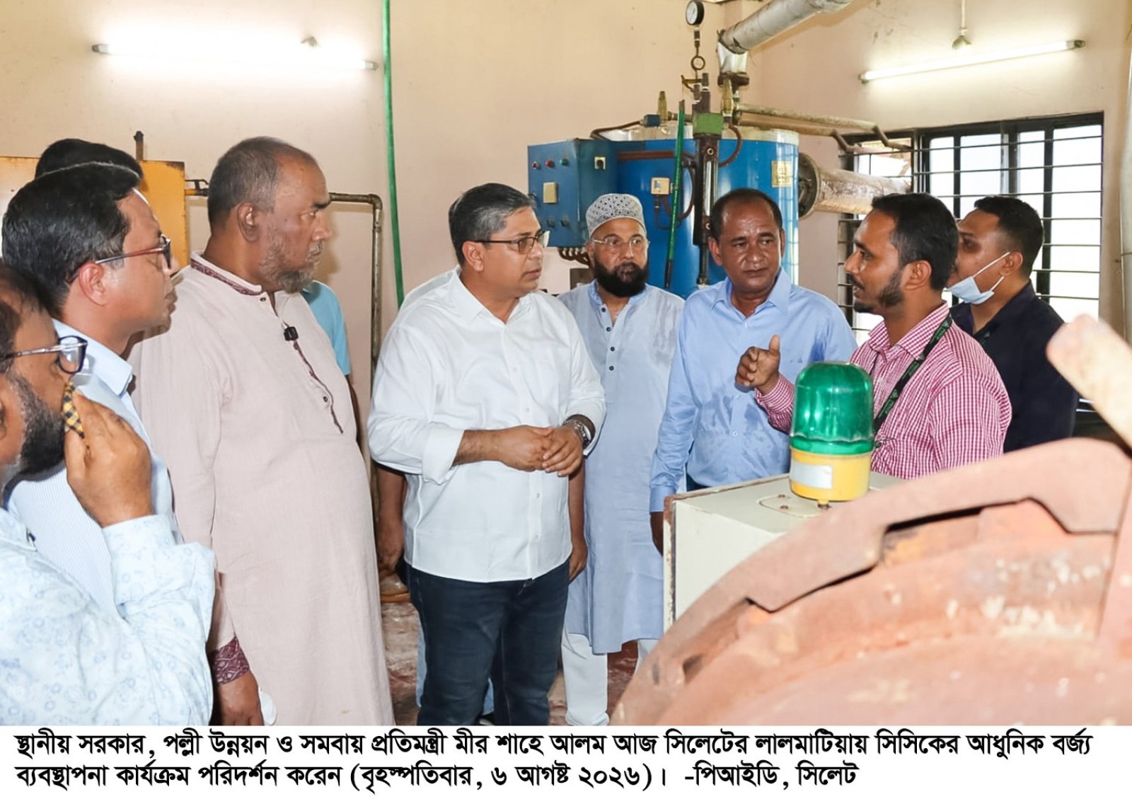 বর্জ্য ব্যবস্থাপনায় অন্যান্য সিটি কর্পোরেশনের তুলনায় এগিয়ে সিলেট: স্থানীয় সরকার প্রতিমন্ত্রী