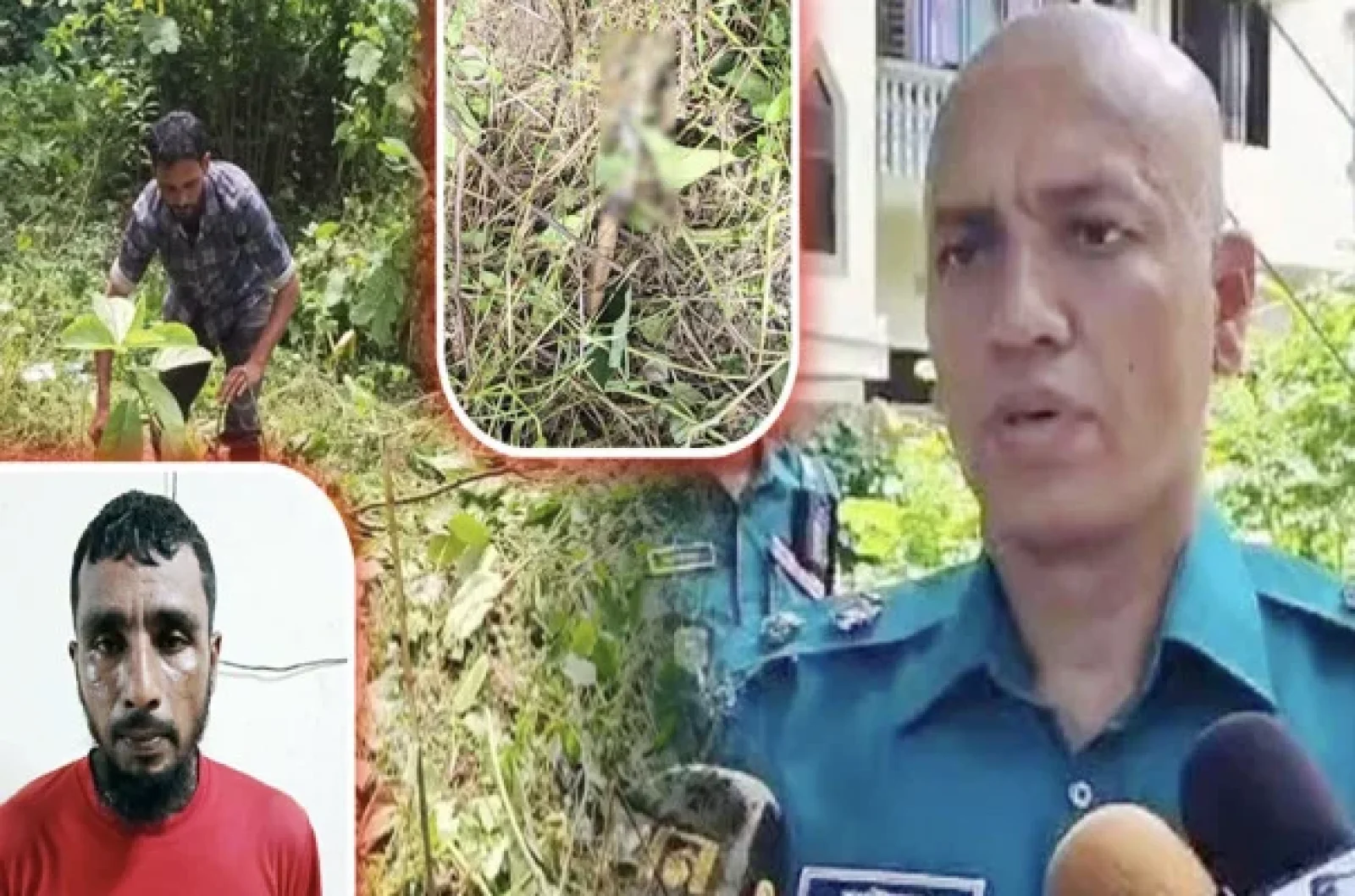 সিলেটে ট্রিপল মার্ডার: বাবুলের তথ্যে মিলল রক্তমাখা ছোরা
