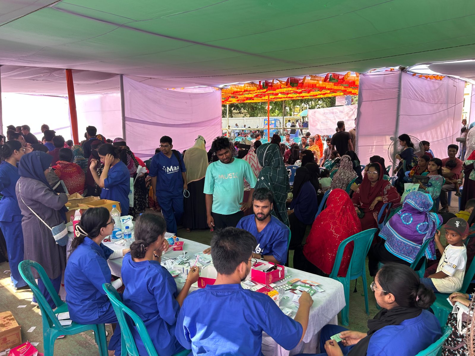 কুলাউড়ায় ‘মা এক্সপ্রেস’ ক্যাম্পে চার শতাধিক গর্ভবতী মায়ের চিকিৎসাসেবা