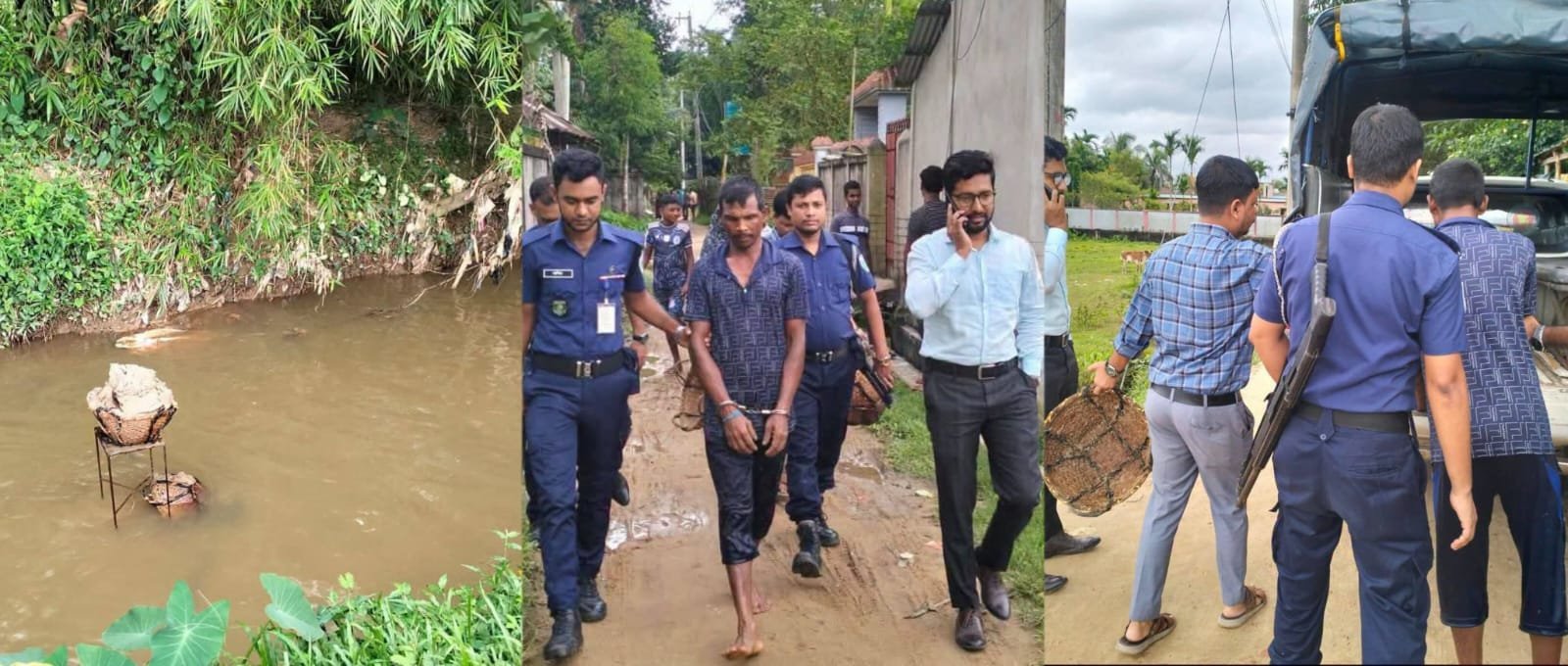 শ্রীমঙ্গলে অবৈধ বালু উত্তোলনের বিরুদ্ধে মোবাইল কোর্ট, একজনের ৩ মাসের কারাদণ্ড