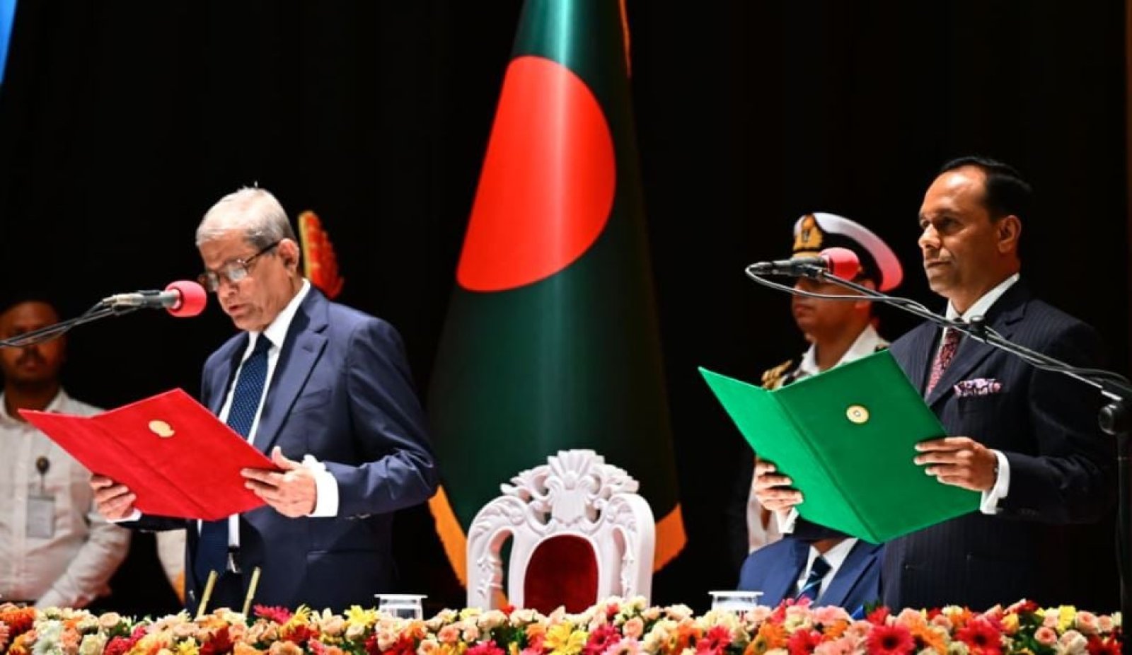 শপথ নিলেন বাংলাদেশের ২৩তম রাষ্ট্রপতি