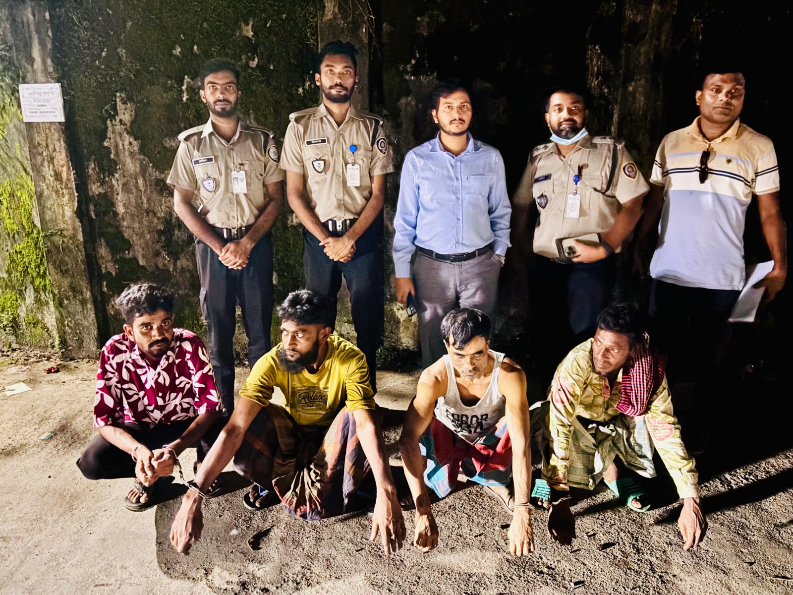 ছাতকে মাদকবিরোধী অভিযানে ভ্রাম্যমাণ আদালতের সাজা, কারাগারে ৪ জন