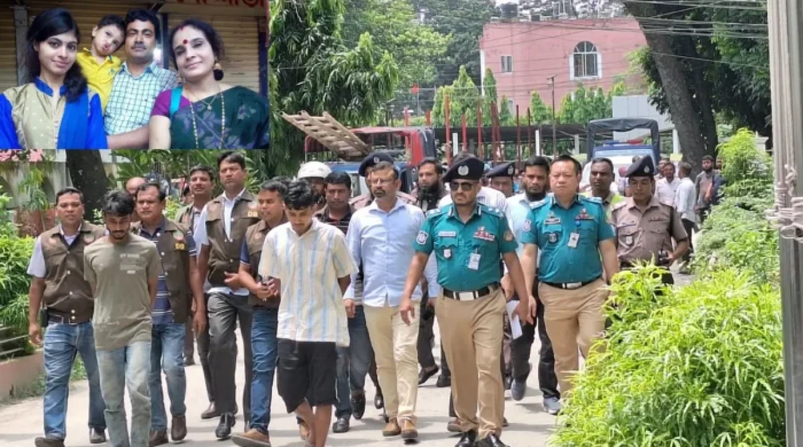 ইয়াবা সেবন দেখে ফেলায় শিক্ষক পরিবারে চার খুন, গ্রেপ্তার দুই মামাতো ভাই