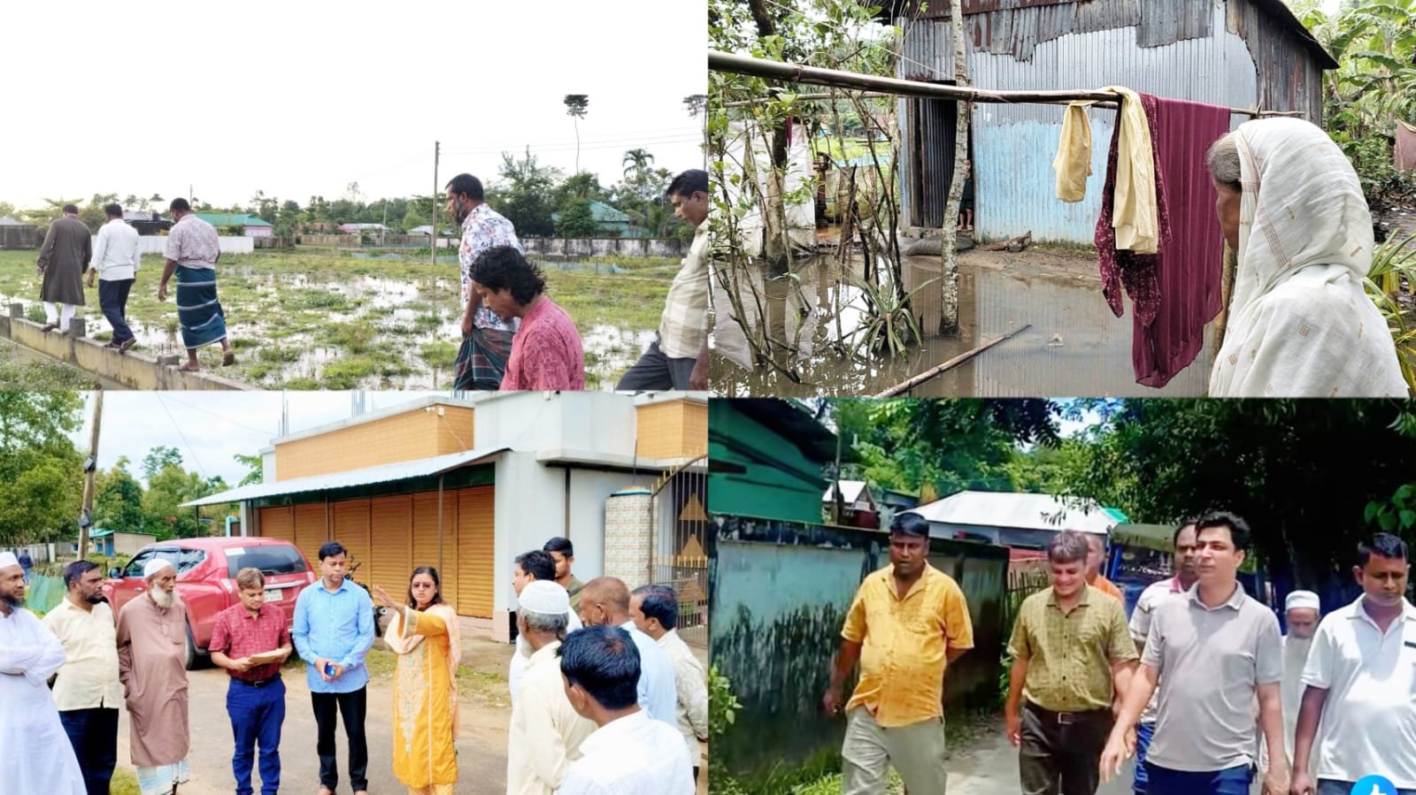 জৈন্তাপুরে দীর্ঘদিনের জলাবদ্ধতা, এবারও শুধু আশ্বাস—পাকা ড্রেনের অপেক্ষায় ১০০ পরিবার