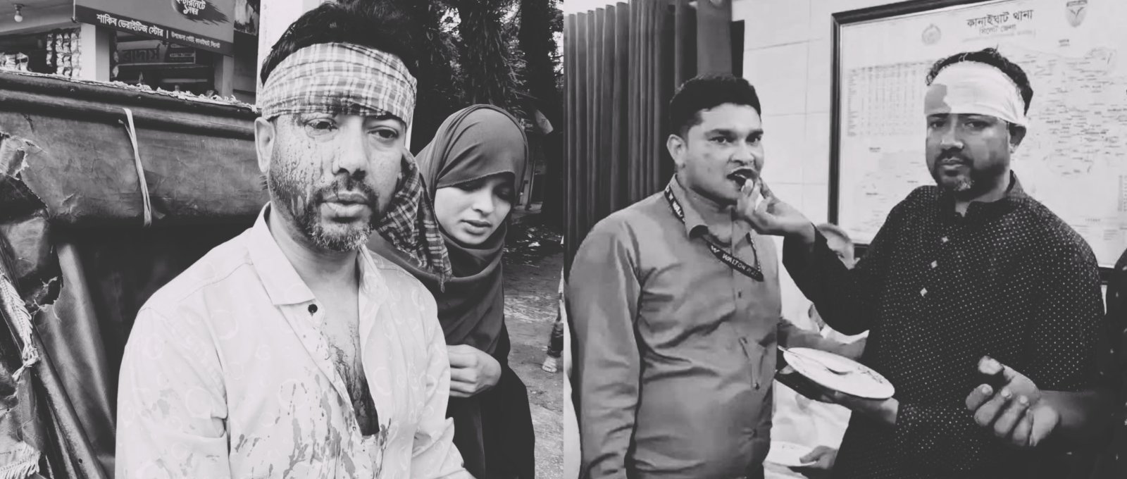 কানাইঘাটে রক্তাক্ত এনসিপি নেতা, পুলিশের মধ্যস্থতায় মীমাংসা