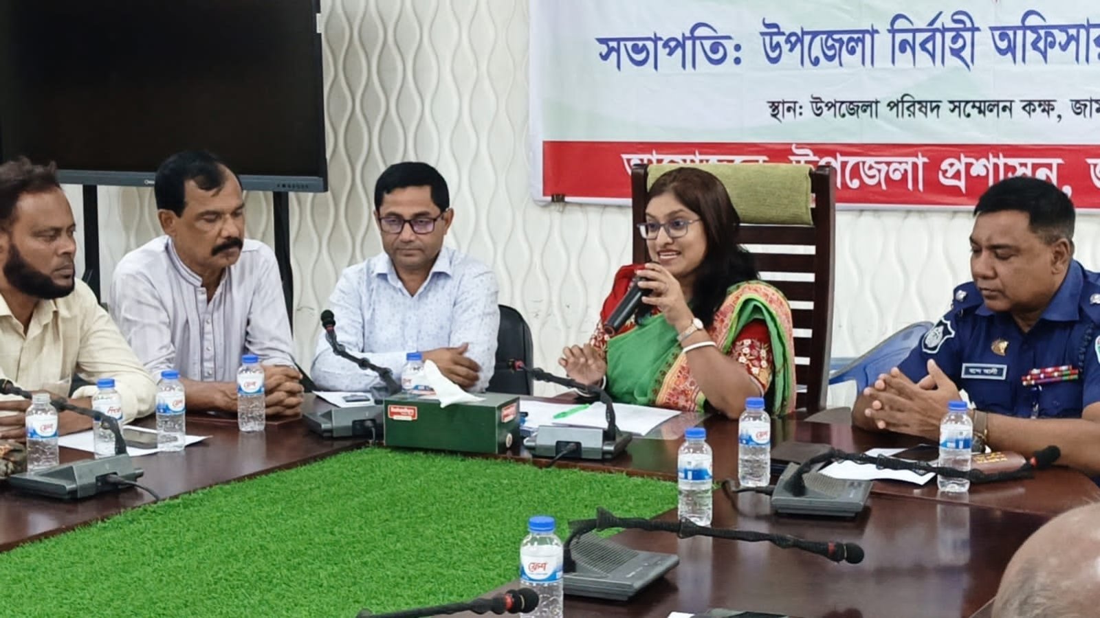 জামালগঞ্জে আইন-শৃঙ্খলা কমিটির সভা, মাদক-চোরাচালান ও যানজট নিয়ে আলোচনা