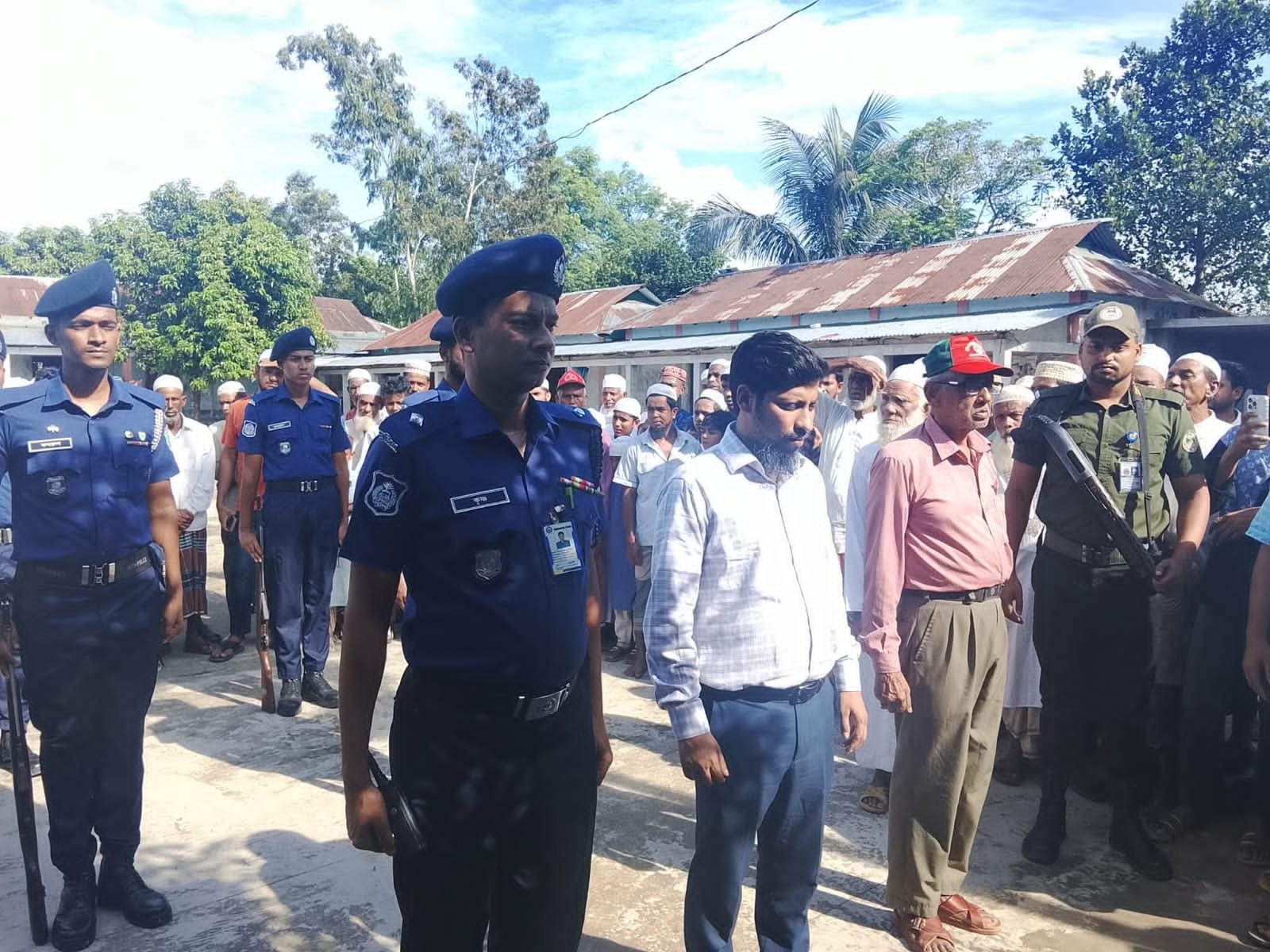 লাখাইয়ে বীর মুক্তিযোদ্ধা শাহেদ আলীর রাষ্ট্রীয় মর্যাদায় দাফন