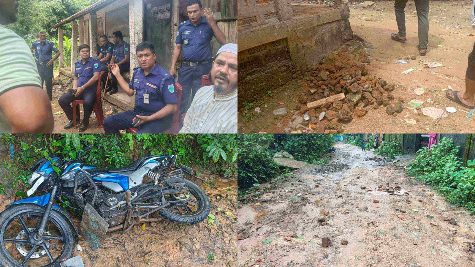 জৈন্তাপুরে দুই মেম্বারের সমর্থকদের ফের সংঘর্ষ, আহত ২৫; নিয়ন্ত্রণে গিয়ে আহত ওসি
