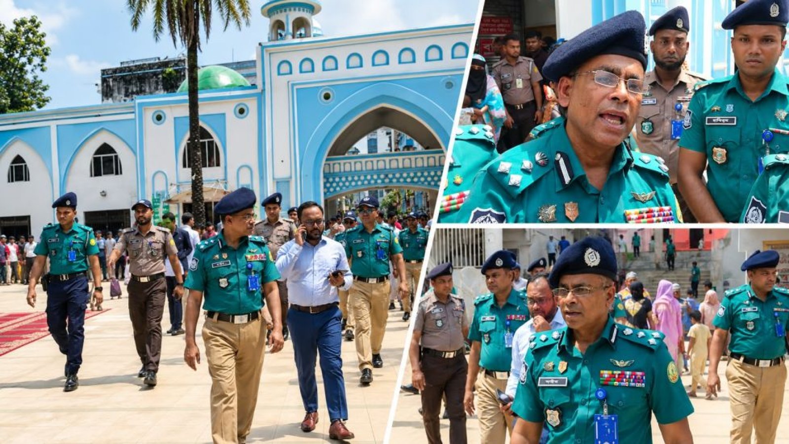 রাষ্ট্রপতির সফর ঘিরে নিরাপত্তার চাদরে সিলেট, মাঠে ১২০০ পুলিশ
