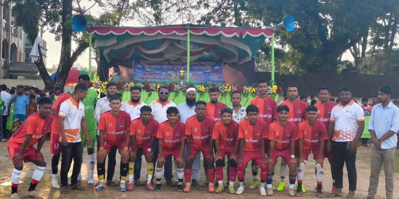 কোম্পানীগঞ্জে আন্তঃউপজেলা ফুটবল টুর্নামেন্টের উদ্বোধন