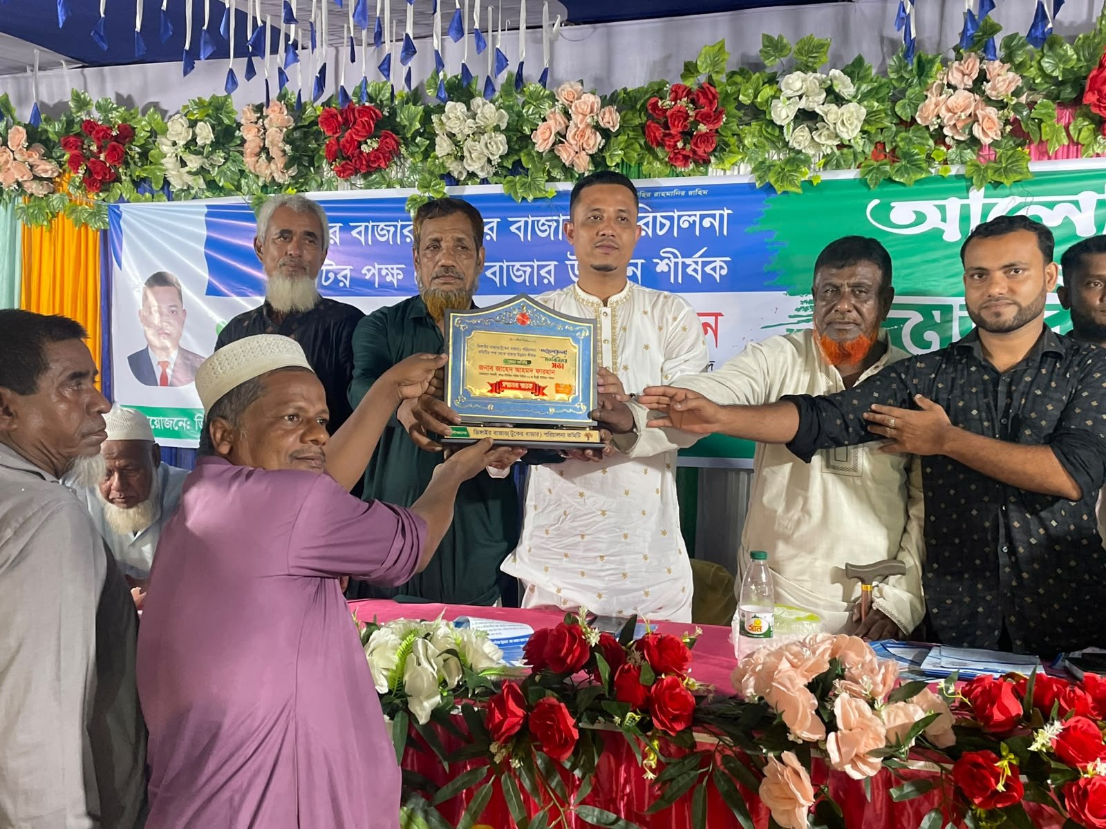 বীরশ্রীতে জাহেদ ফারহানের একগুচ্ছ প্রতিশ্রুতি : ৫ বছর বিনামূল্যে জন্ম-মৃত্যু নিবন্ধন সেবা দেওয়ার ঘোষণা