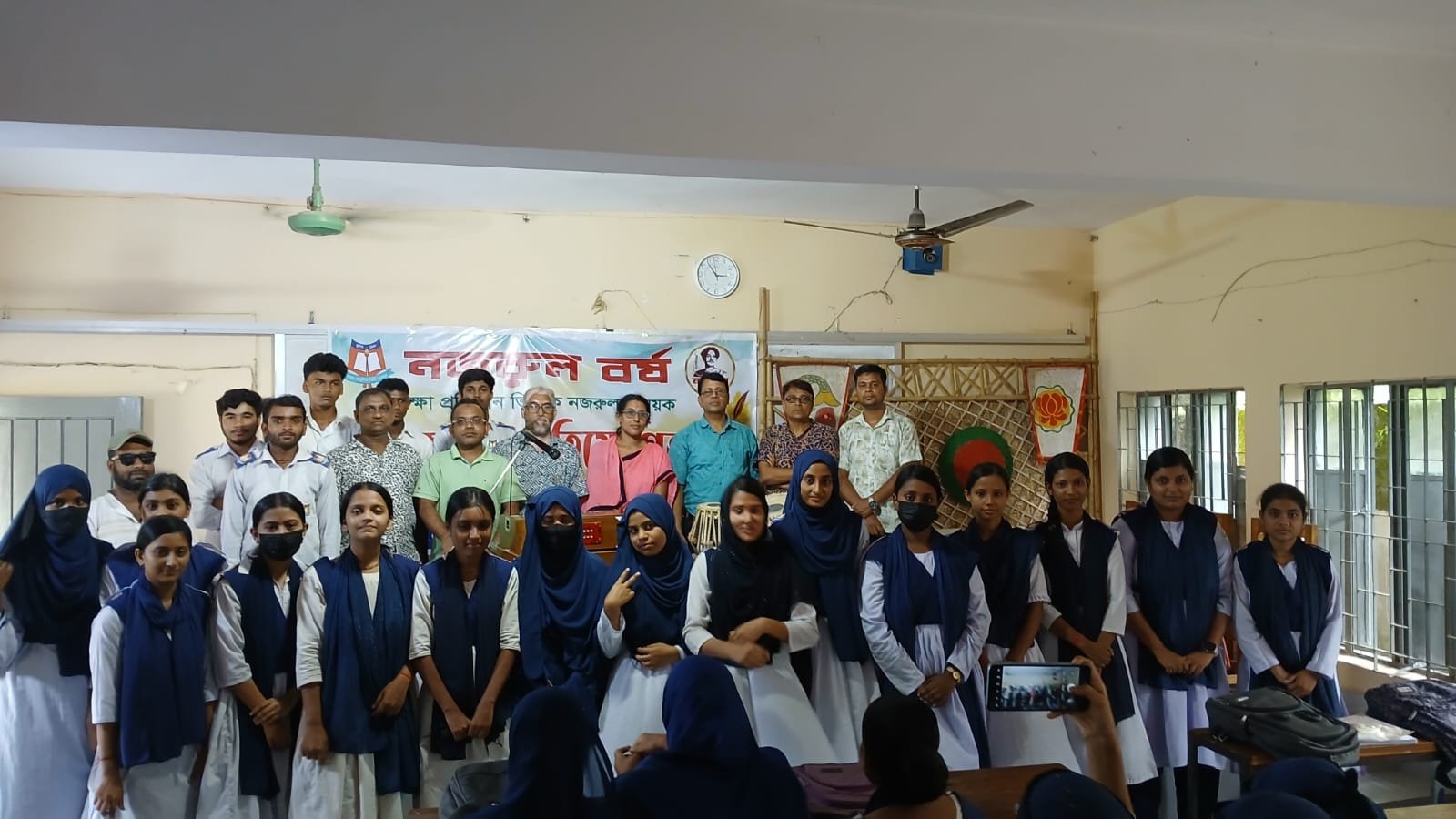 কুলাউড়ার লংলা কলেজে নজরুল বর্ষ উপলক্ষে সাংস্কৃতিক প্রতিযোগিতা