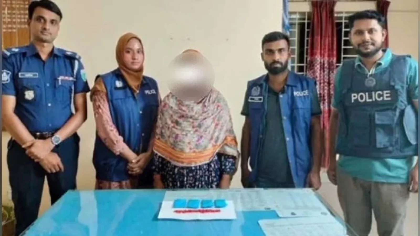 ৬৩০ পিস ইয়াবাসহ দোয়ারাবাজারে নারী আটক